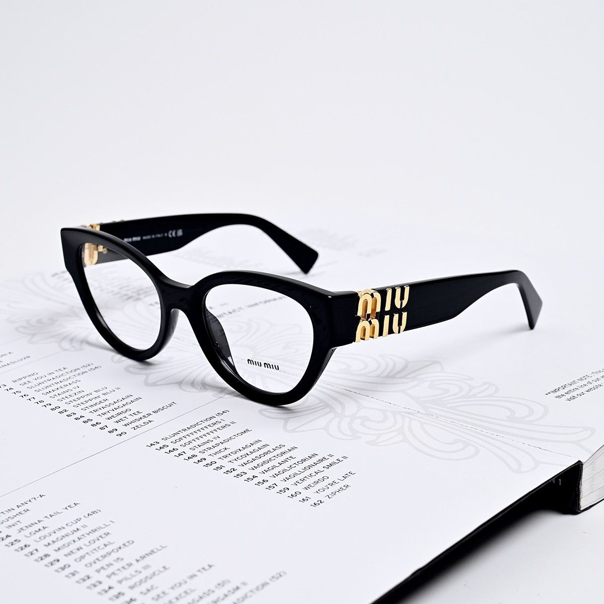 Miu Miu MIU MIU 0MU 01VV GLASSES Size ONE SIZE - 1 Thumbnail