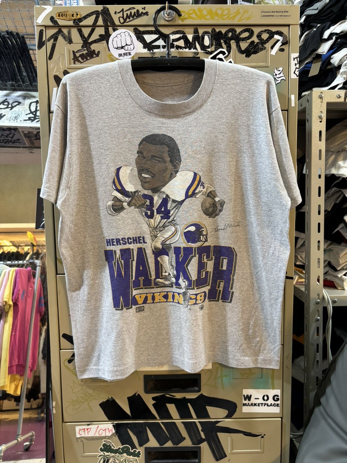 Vintage Herschel Walker vintage Tee 80’s Size US L / EU 52-54 / 3 - 1 Thumbnail