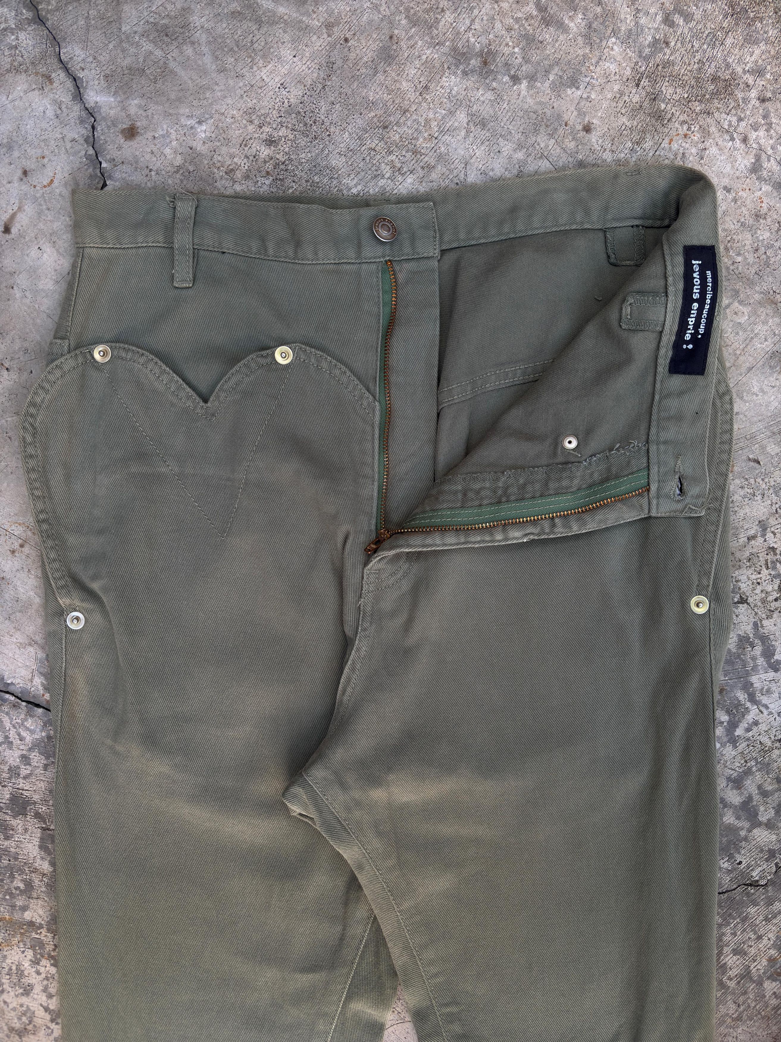 Issey Miyake × mercibeaucoup Mercibeaucoup By Issey Miyake Love Pocket Jeans Size 31" - 4 Thumbnail