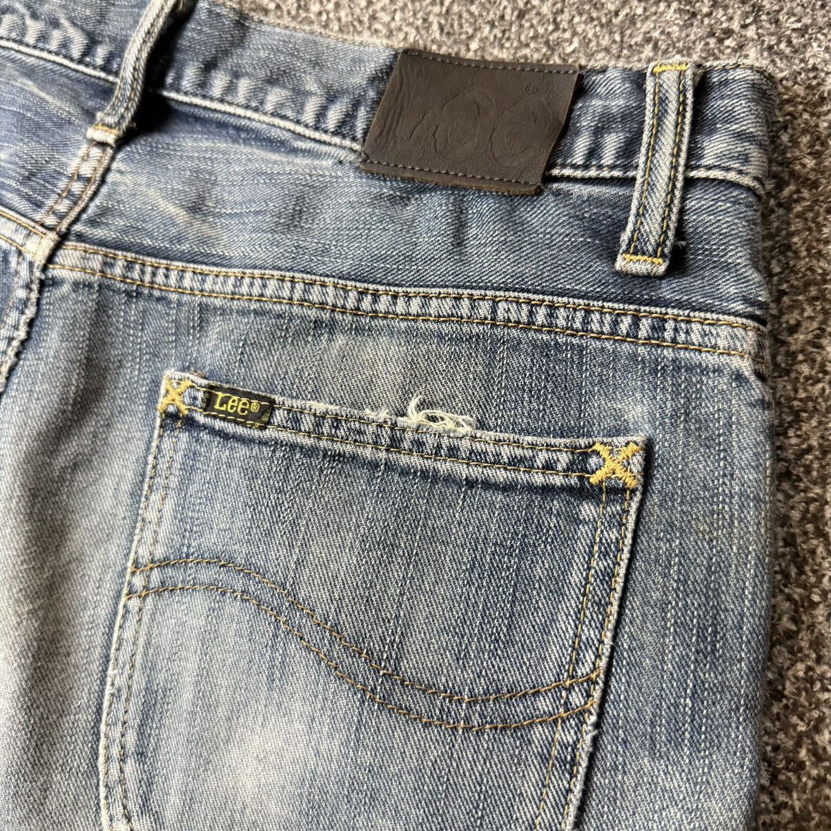 Beauty Beast 🔥🇯🇵 Vintage 90s Japanese Baggy Flared Jeans Size US 31 - 6 Thumbnail