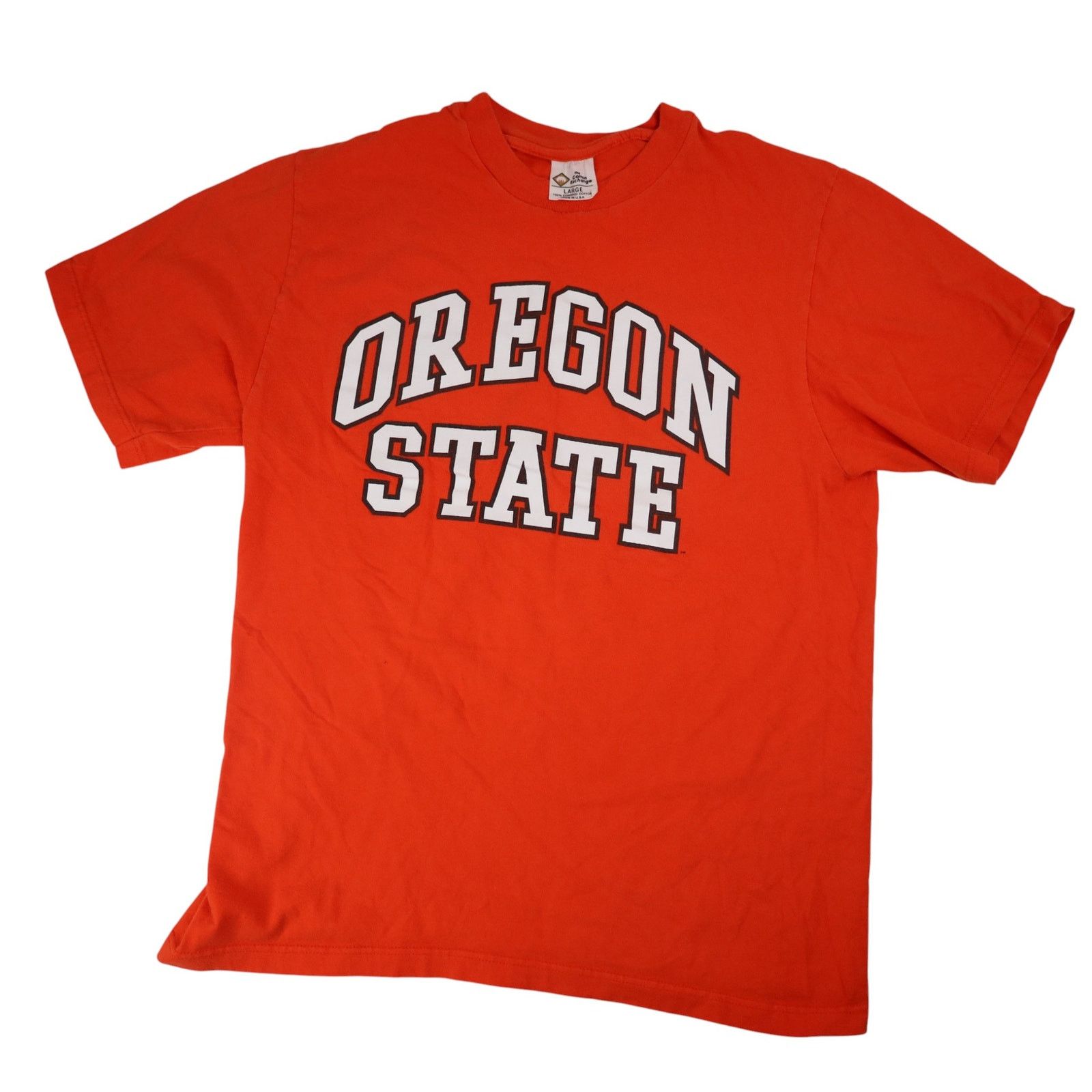 Vintage Vintage Oregon State Spellout Graphic T Shirt Size US L / EU 52-54 / 3 - 1 Thumbnail