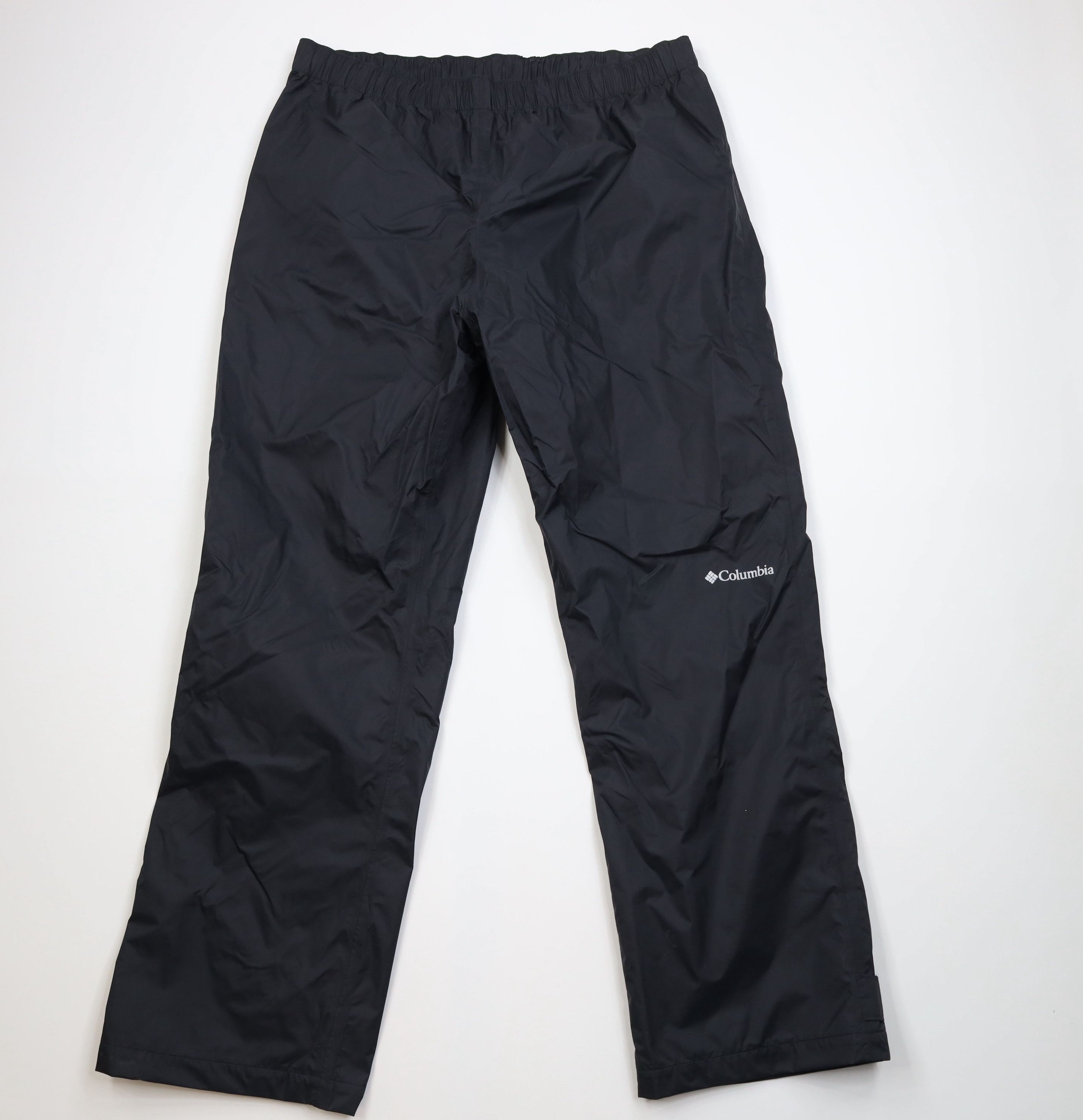 Columbia Vintage Y2K Columbia Wide Leg Waterproof Rain Pants Black Size US 38 / EU 54 - 1 Thumbnail