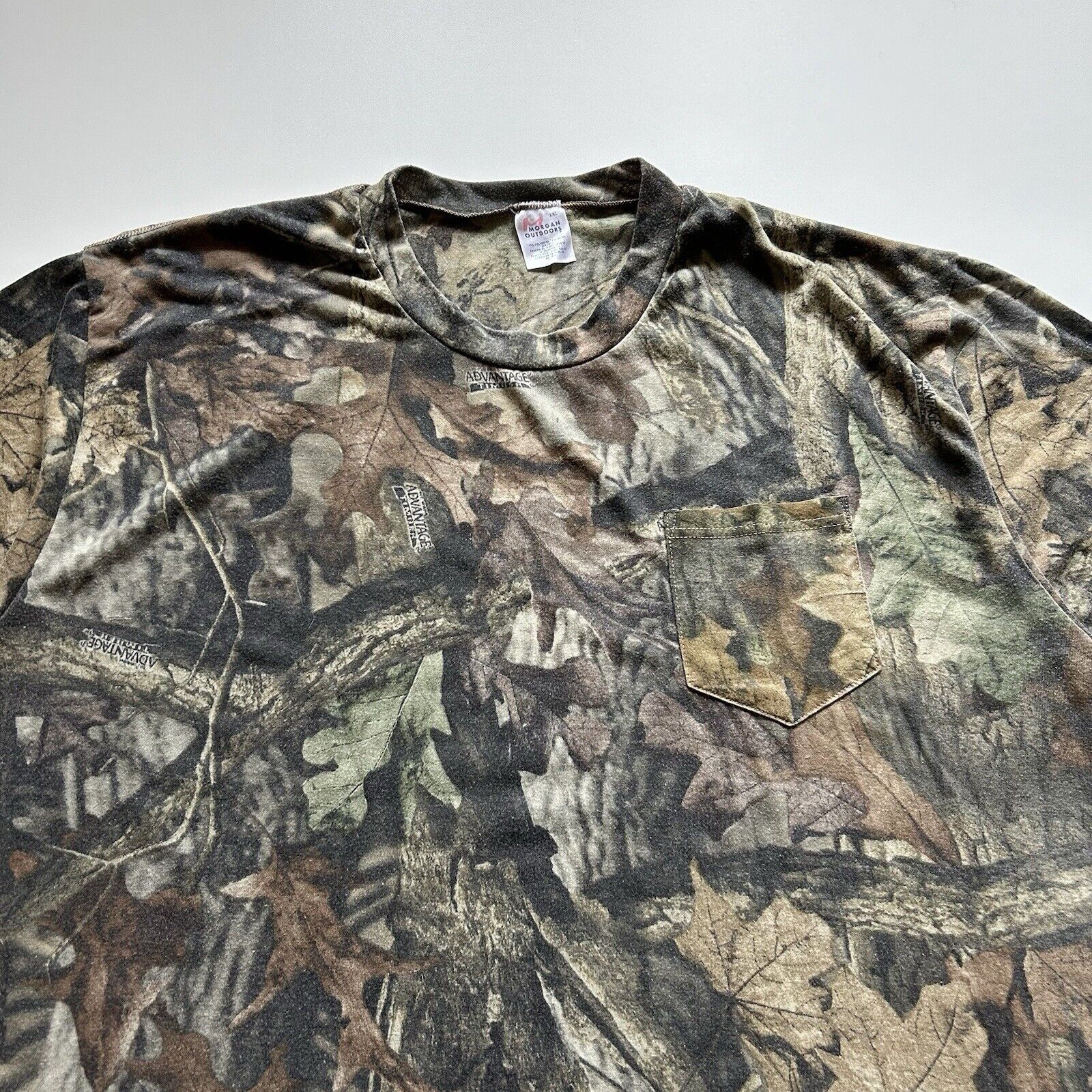 Realtree Vintage Y2K Realtree Camouflage Pocket T Shirt Size 2XL Rare Size US XXL / EU 58 / 5 - 2 Thumbnail