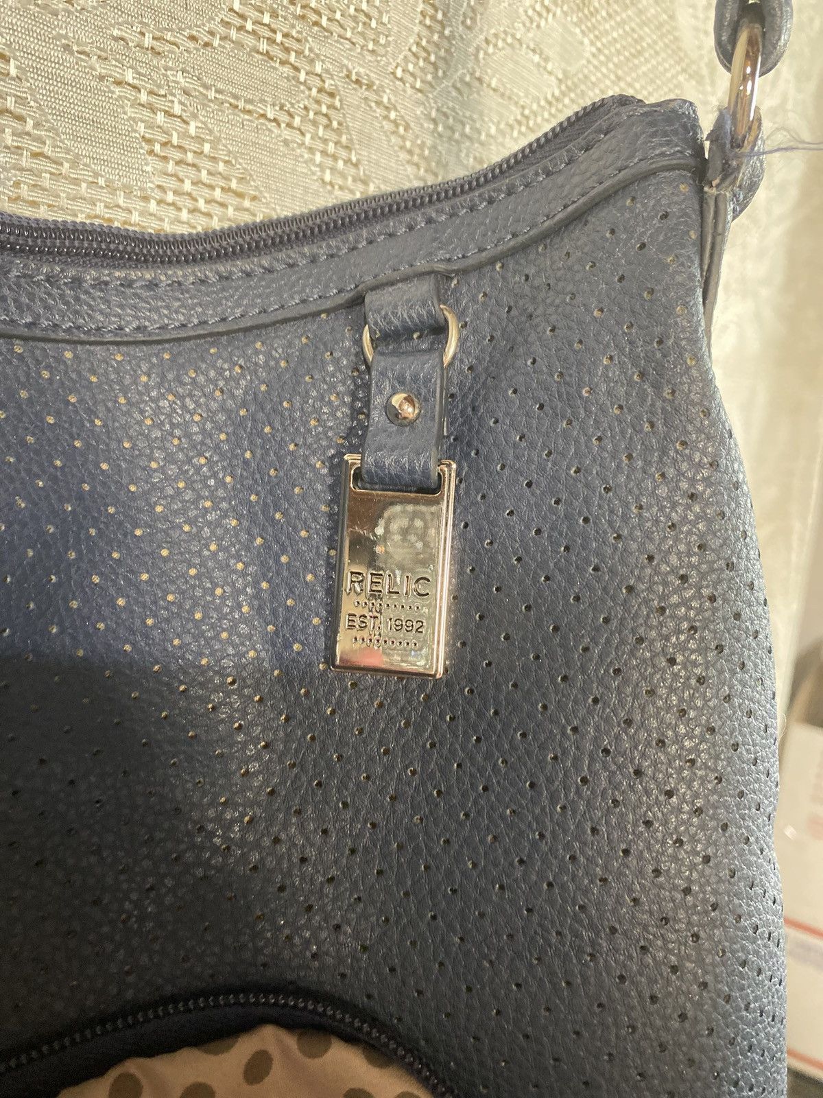 Relic Relic Fossil Blue Vegan Leather Crossbody Size ONE SIZE - 4 Thumbnail