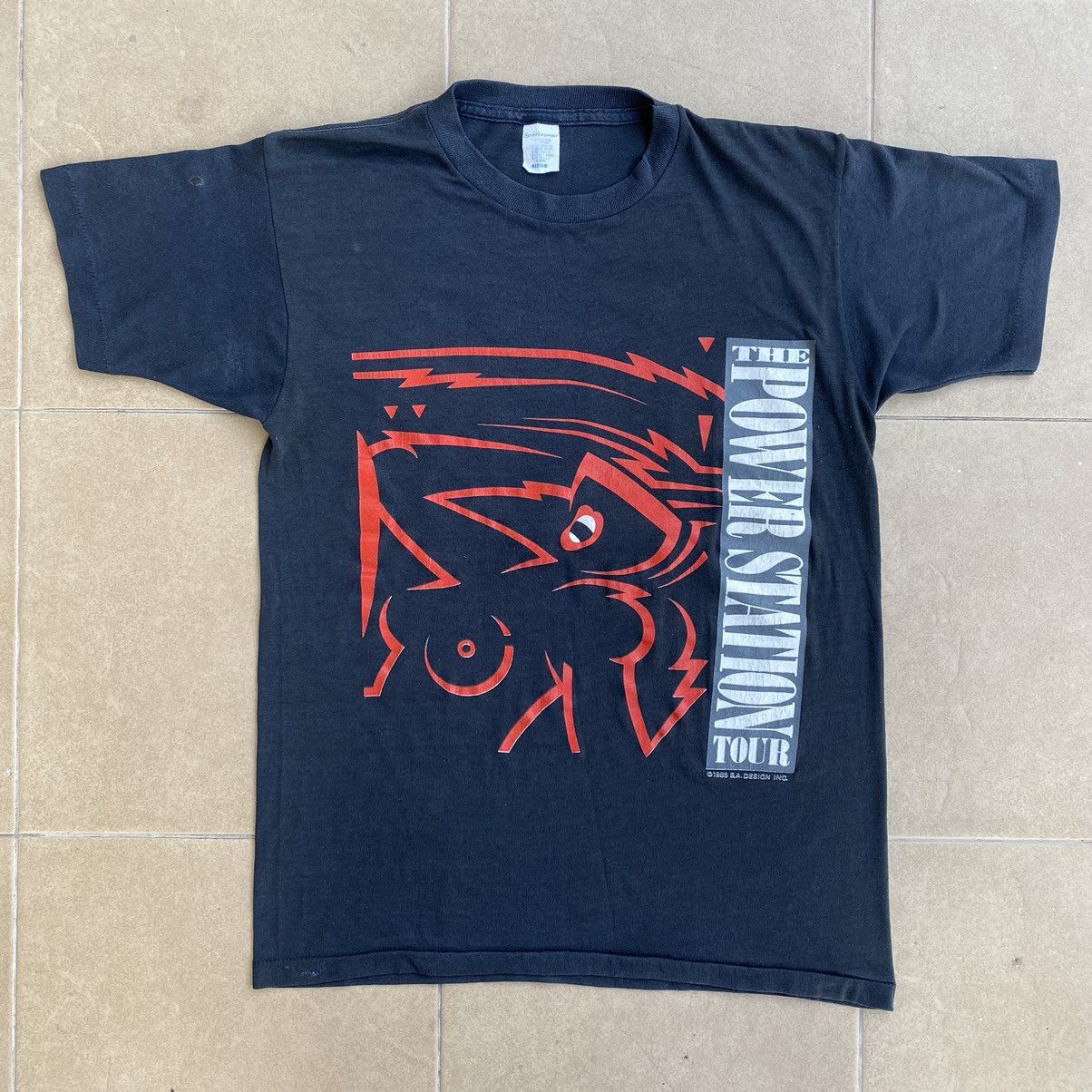 VINTAGE 80S THE POWER STATION T-SHIRT