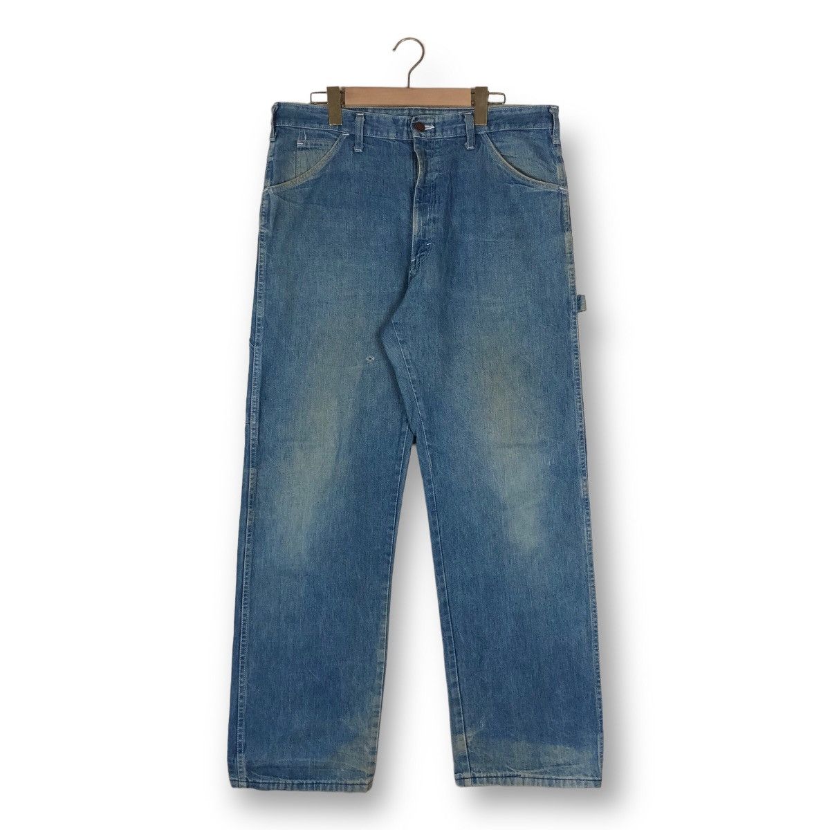 Dickies Vintage Dickies Side Buckle Denim Jeans Size US 36 / EU 52 - 1 Thumbnail