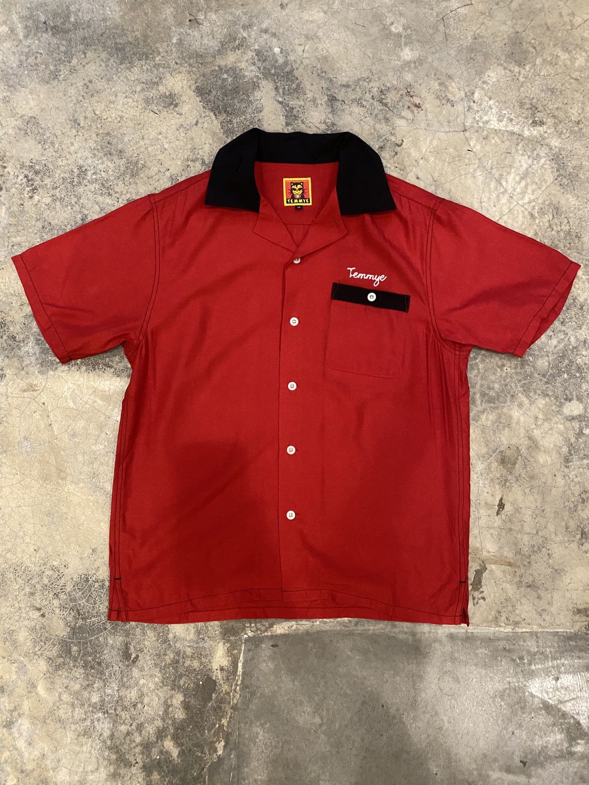 Japanese Brand Cream soda 50th Anniversary Temmye Bowling Shirt Size US M / EU 48-50 / 2 - 1 Thumbnail