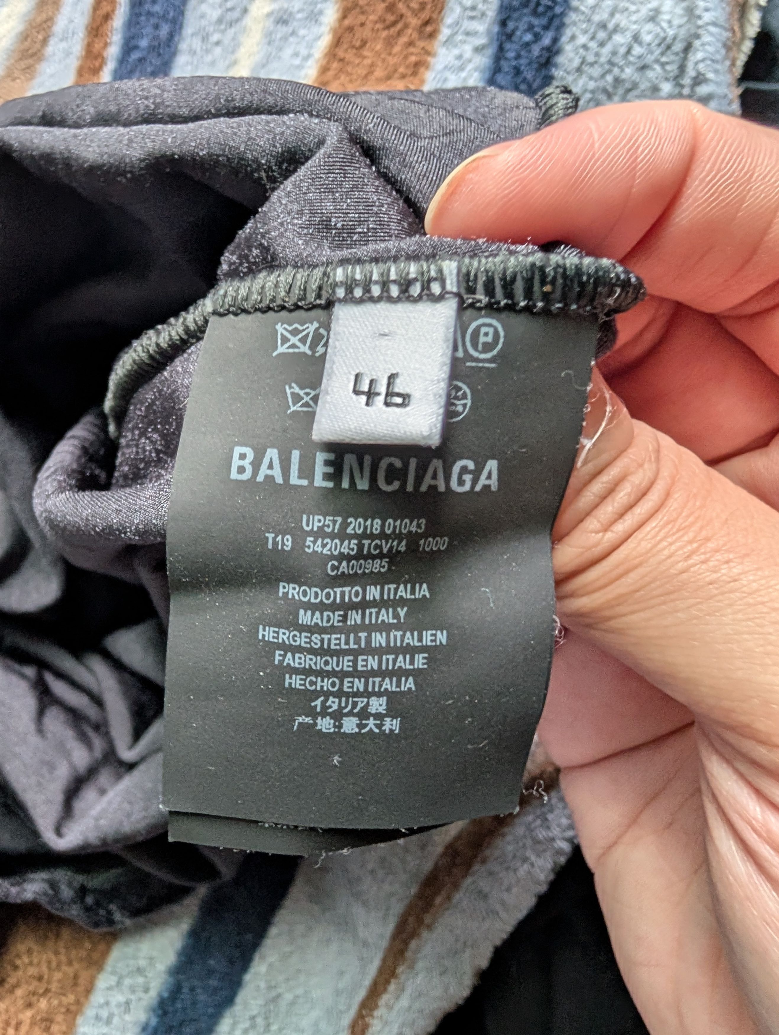 Balenciaga Balenciaga AW18 Turtleneck Gloves Top Size US S / EU 44-46 / 1 - 5 Thumbnail
