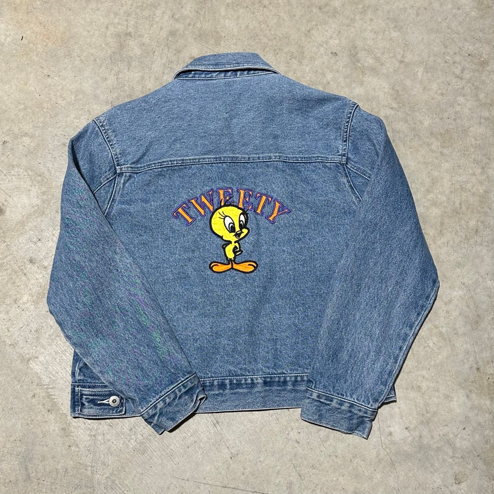 Other Vintage Y2K Tweety Jean Jacket size Medium in Woman’s Size M / US 6-8 / IT 42-44 - 2 Thumbnail
