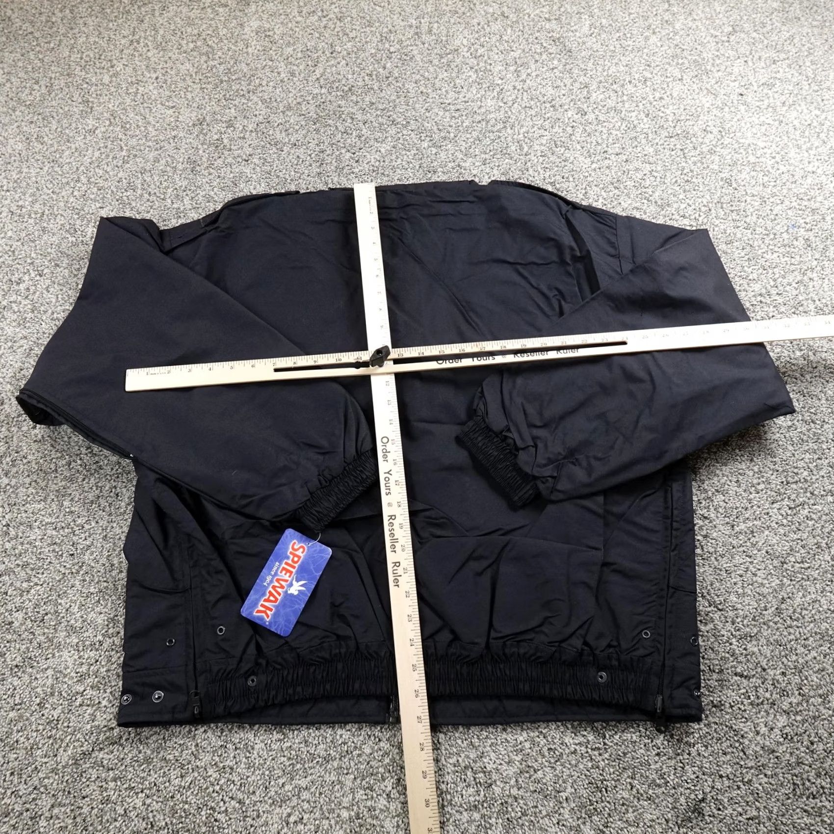 Vintage NEW Spiewak Jacket Mens 2XL Blue Yellow Hi Vis Reversible Full Zip Bomber Coat Size US XXL / EU 58 / 5 - 5 Thumbnail