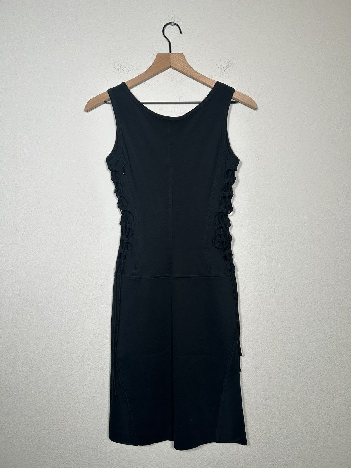Helmut Lang RUNWAY SS01 Lace up Bondage Knit Dress Size S / US 4 / IT 40 - 5 Thumbnail