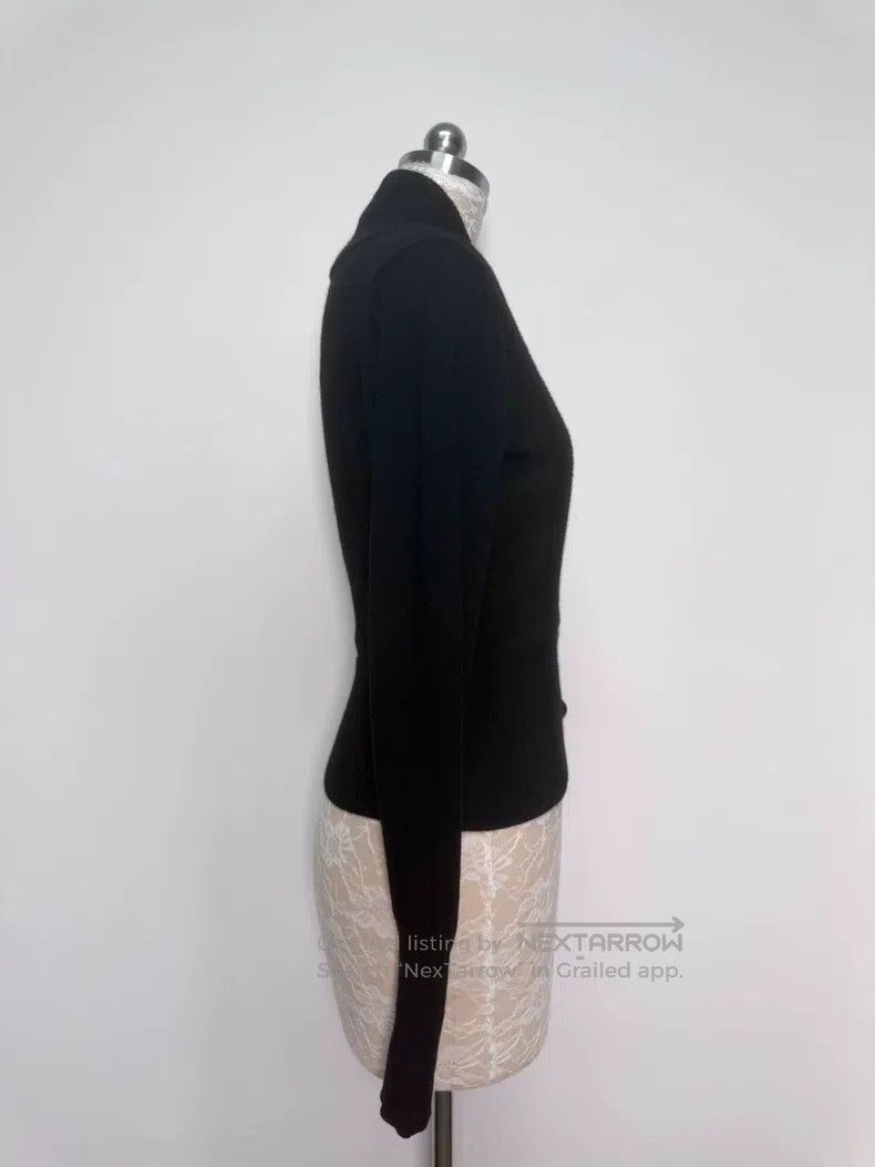 Vivienne Westwood Vivienne Westwood Black Slim Saturn Knit Cardigan, with a Size XS / US 0-2 / IT 36-38 - 4 Thumbnail