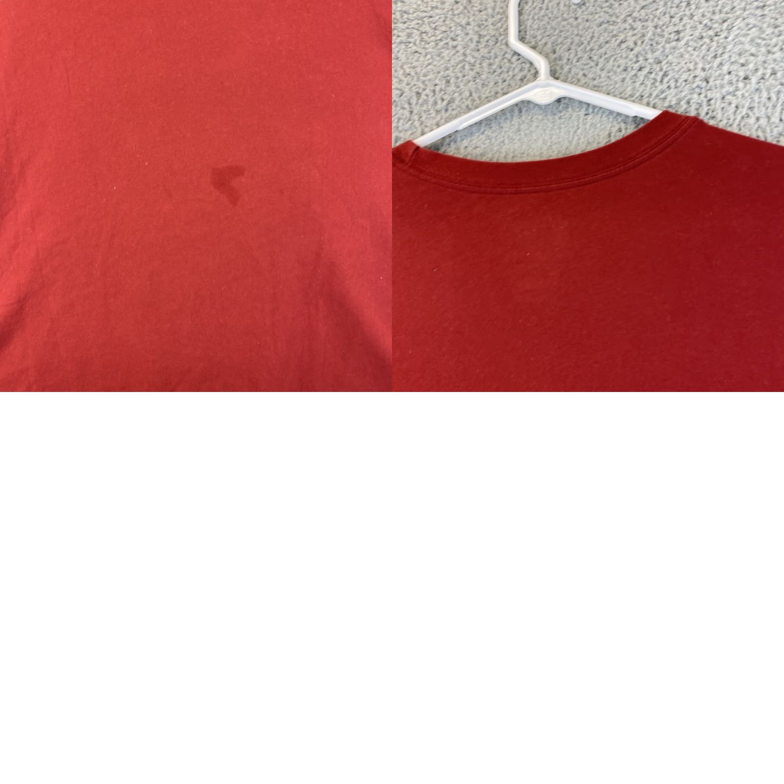 Nike VINTAGE? No. Nike Shirt Mens 2XL Short Sleeve Swoosh Logo T-Shirt White Red 66-22 Mens Size US XXL / EU 58 / 5 - 8 Thumbnail