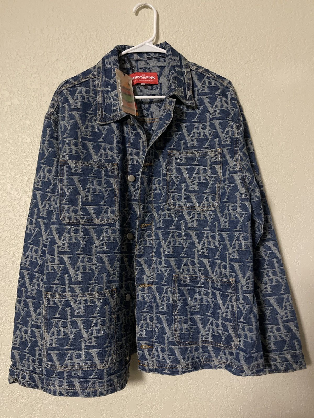 Vandy The Pink Vandythepink denim jacket Size US XL / EU 56 / 4 - 5 Thumbnail