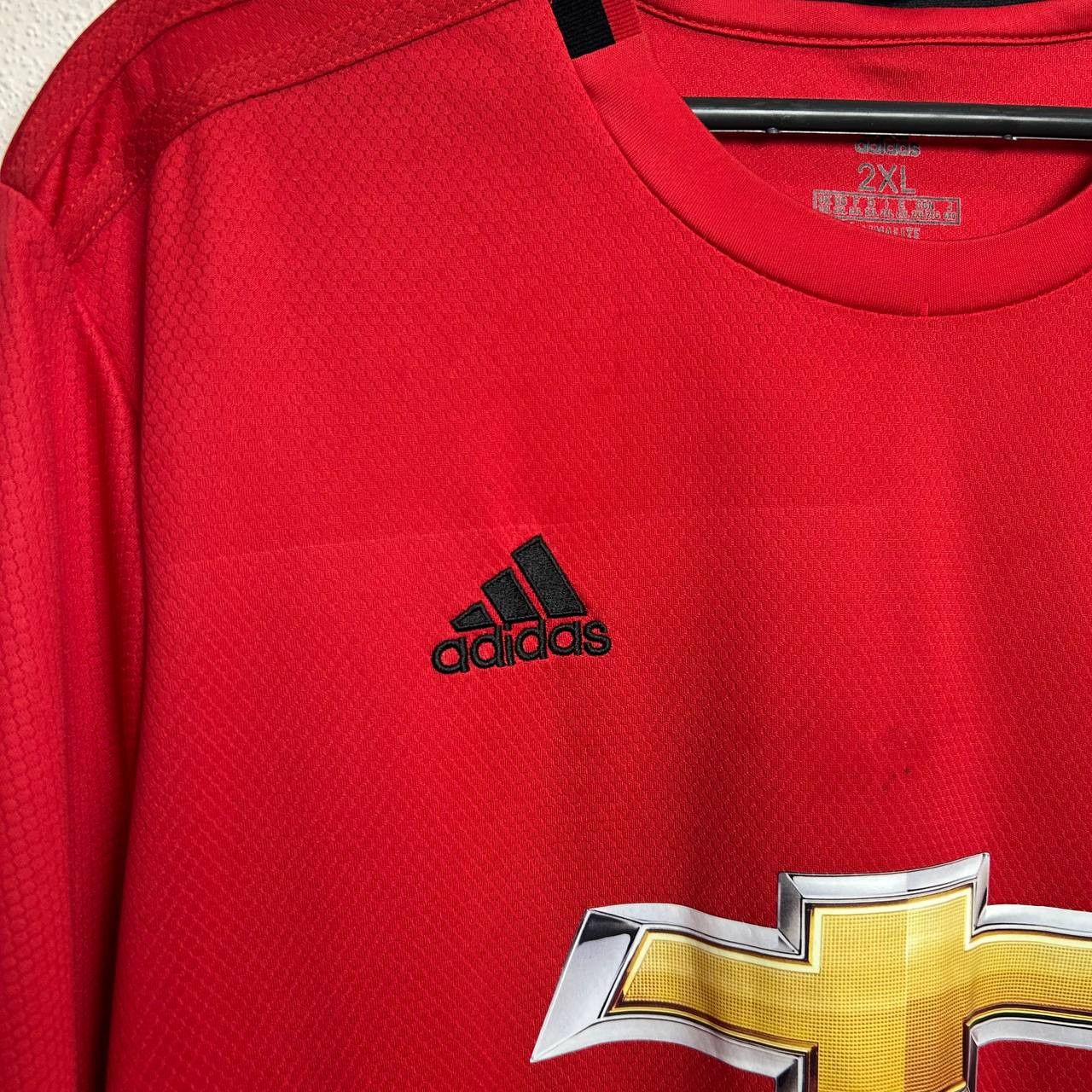 Adidas Mens Adidas Manchester United Chevrolet 2019 soccer jersey Size US XXL / EU 58 / 5 - 3 Thumbnail
