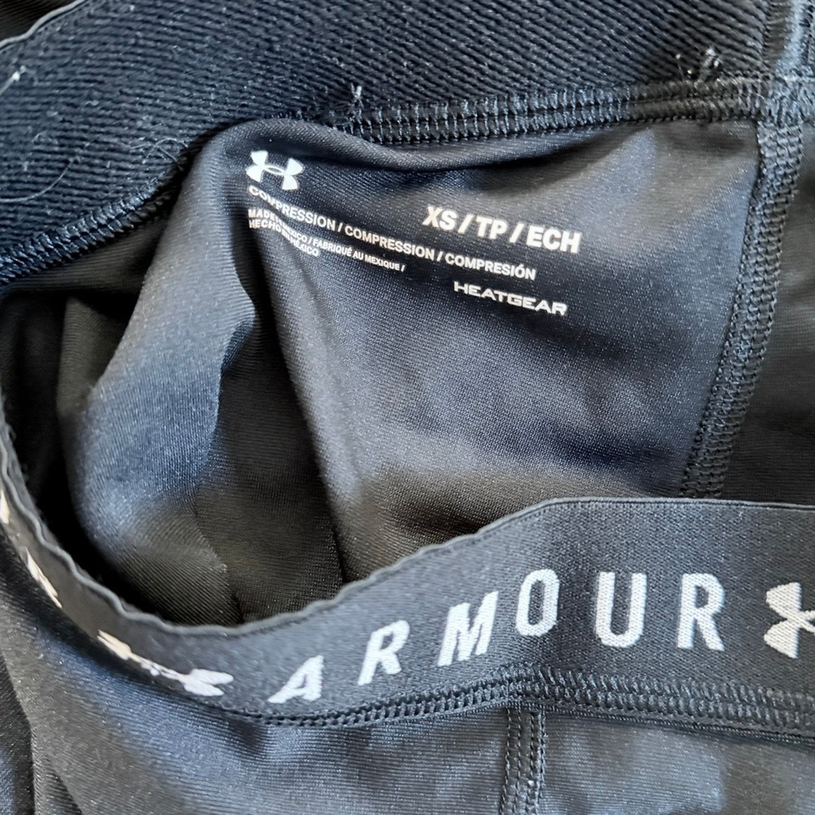 Under Armour Under Armour HeatGear Compression Shorts workout gym shorts Size 22" - 3 Thumbnail