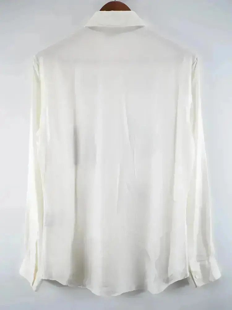 Dior Sz 38 Dior x Jack Kerouac Silk Shirt-2507 Size US S / EU 44-46 / 1 - 8 Thumbnail