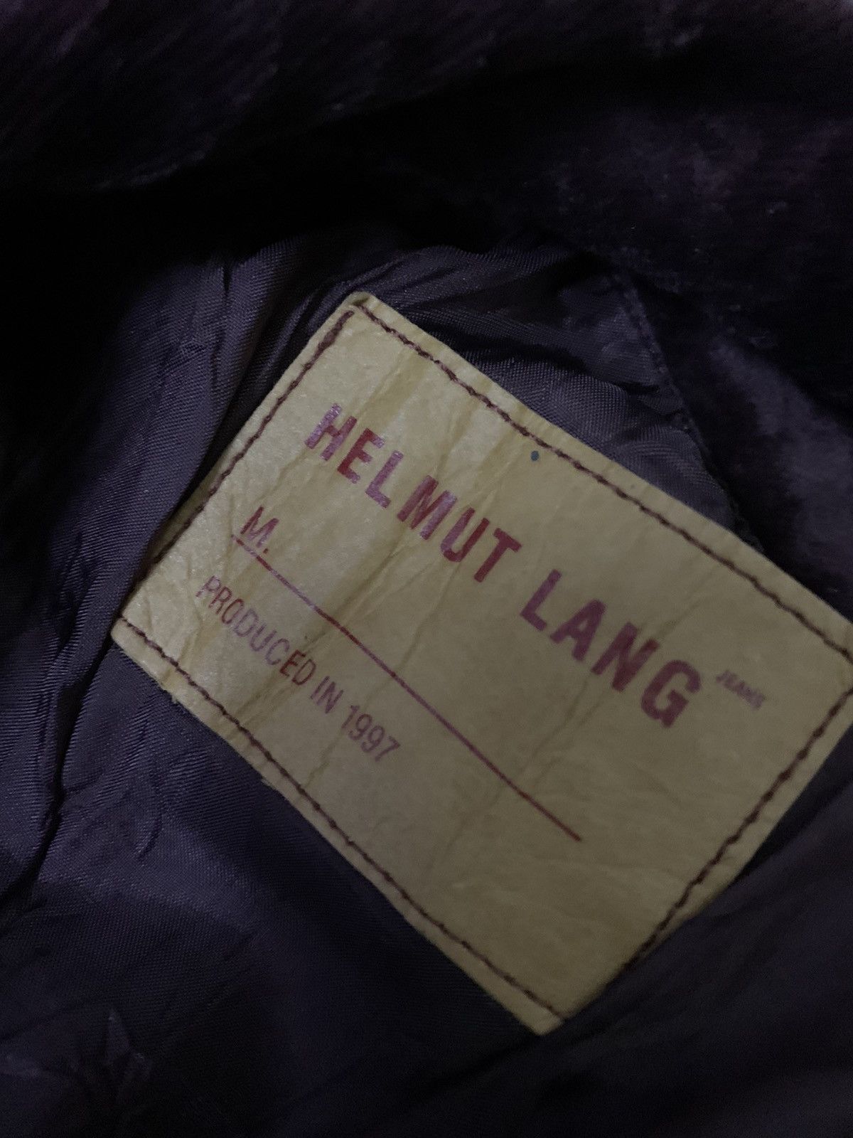 Helmut Lang 💥Vintage Helmut Lang Velvet Jacket Size S / US 4 / IT 40 - 5 Thumbnail