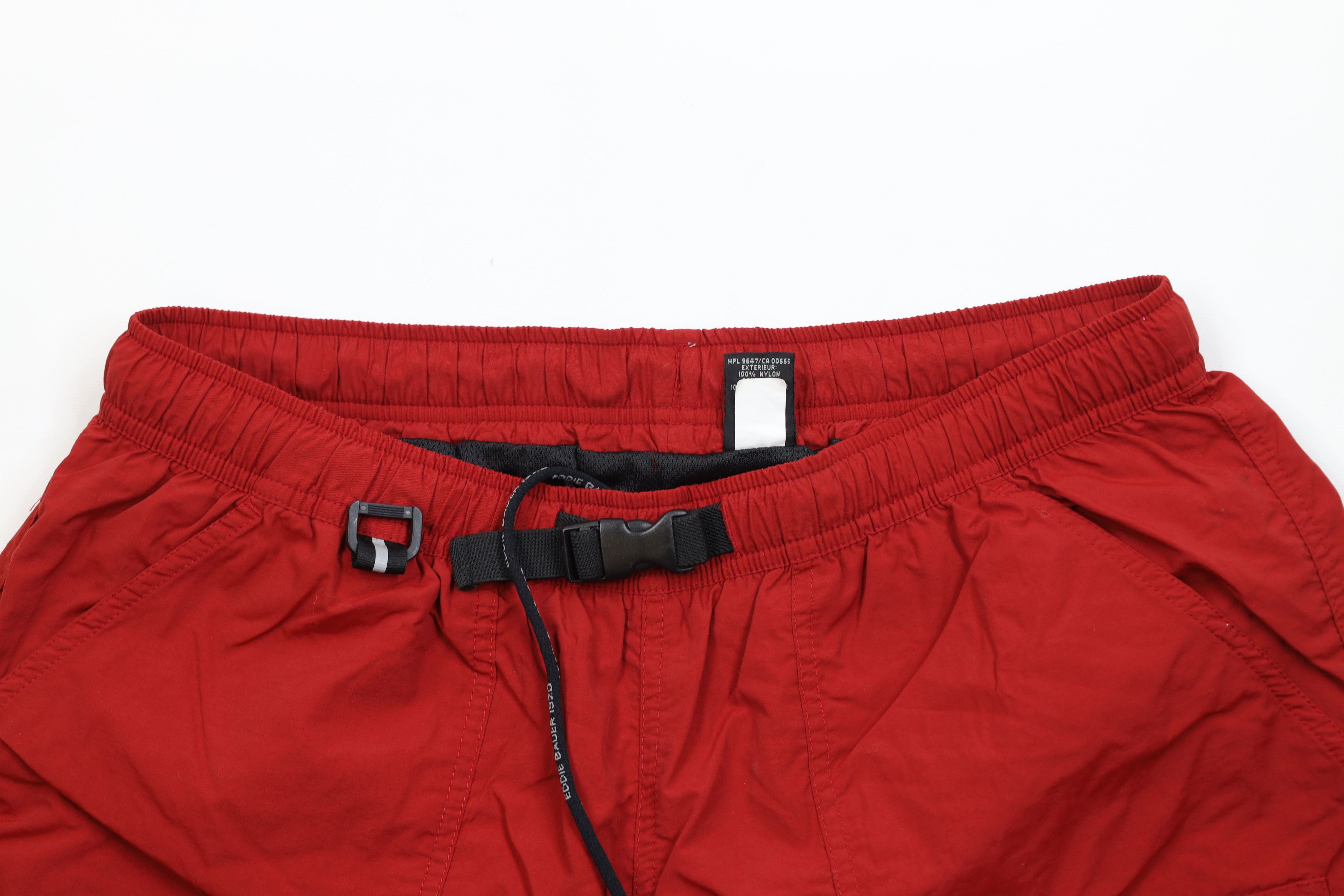 Eddie Bauer Vintage 90s Eddie Bauer Lined Belted Trekking Cargo Shorts Size US 34 / EU 50 - 2 Thumbnail