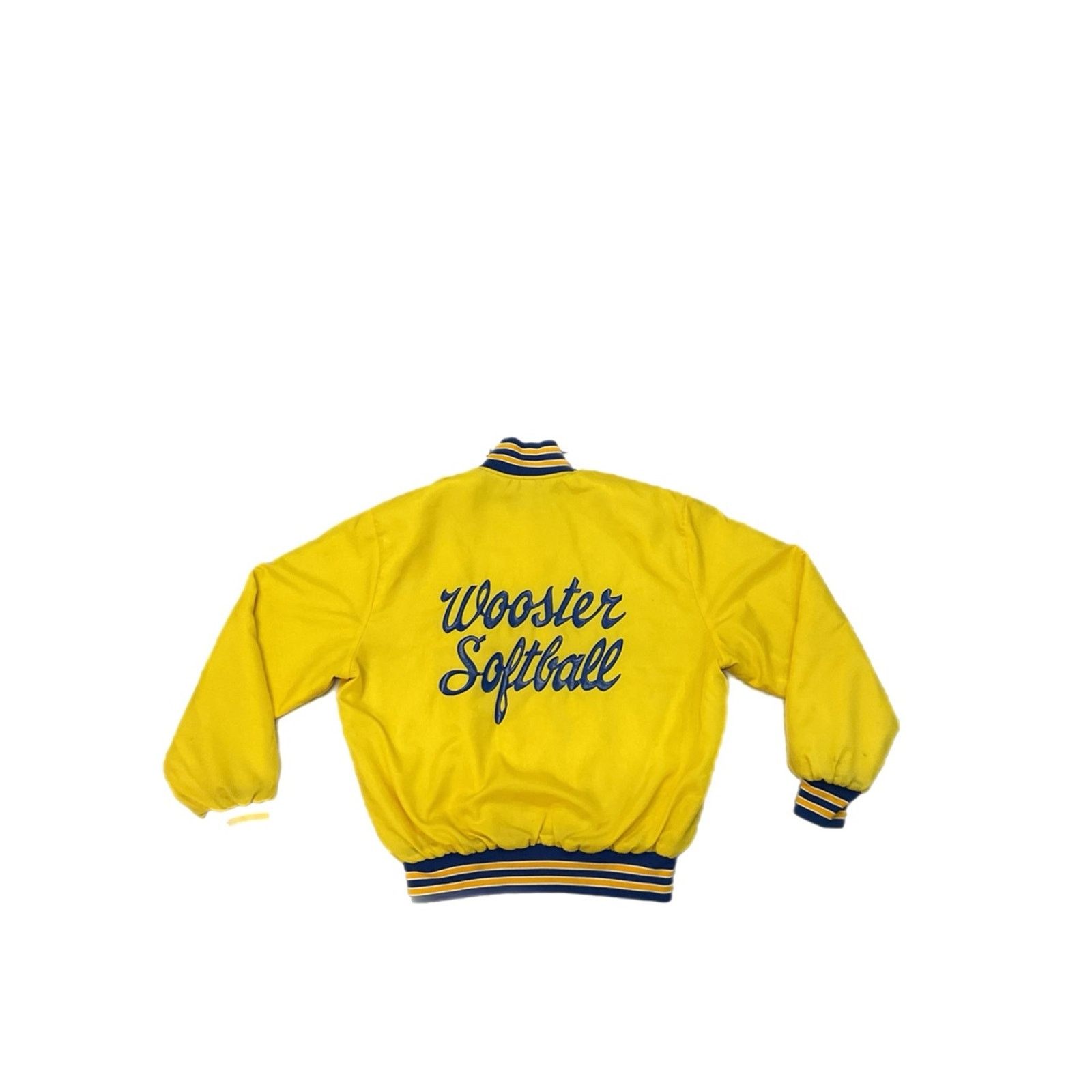 Vintage 1970s–early 1980s Nylon Snap Bomber / Softball Team Jacket Size US L / EU 52-54 / 3 - 2 Thumbnail