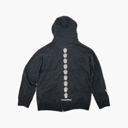 Chrome Hearts Chrome Hearts hooded sweatshirt / hoodie jacket Size US XL / EU 56 / 4 - 2 Thumbnail