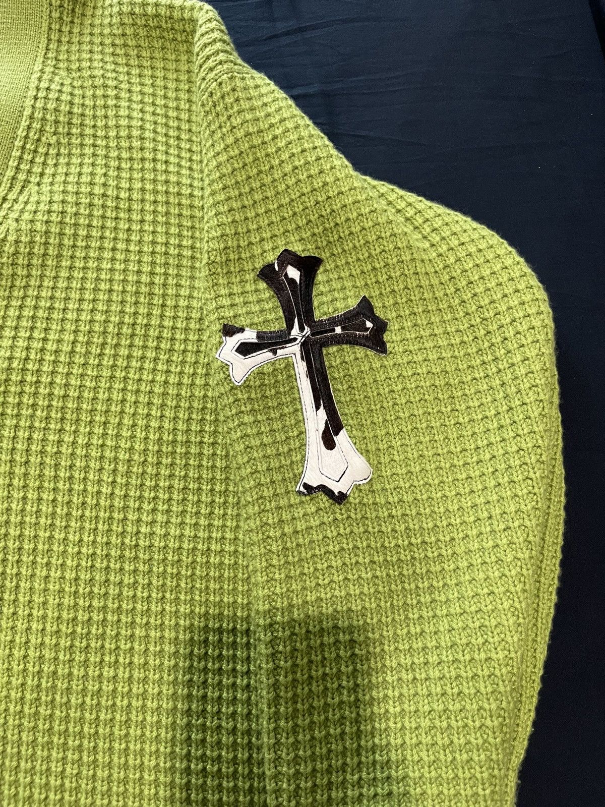 Chrome Hearts Chrome Hearts cross cashmere cardigan Aspen limited edition Size US L / EU 52-54 / 3 - 3 Thumbnail