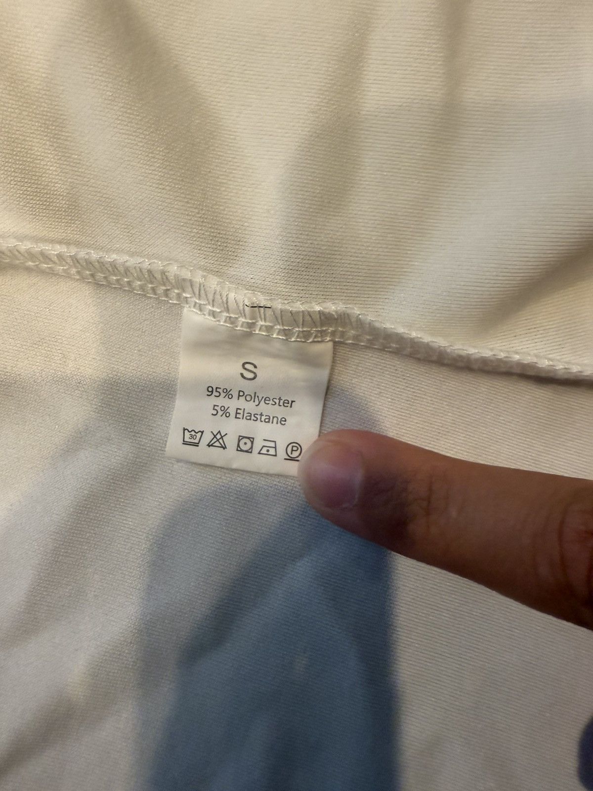 Shein Fur Wrist White Blouse Size S / US 4 / IT 40 - 2 Thumbnail