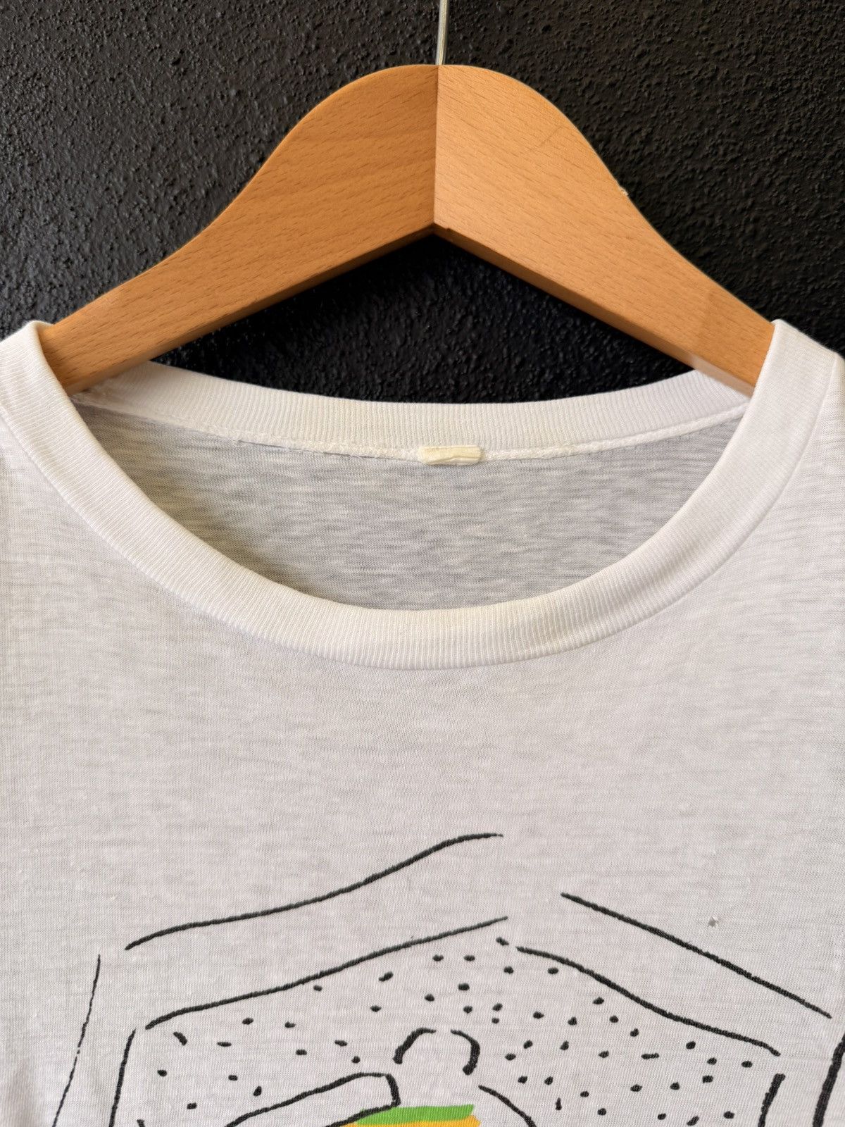 Apple VINTAGE Art 1984 Apple Macintosh "Picasso" Logo T-Shirt Size US L / EU 52-54 / 3 - 4 Thumbnail