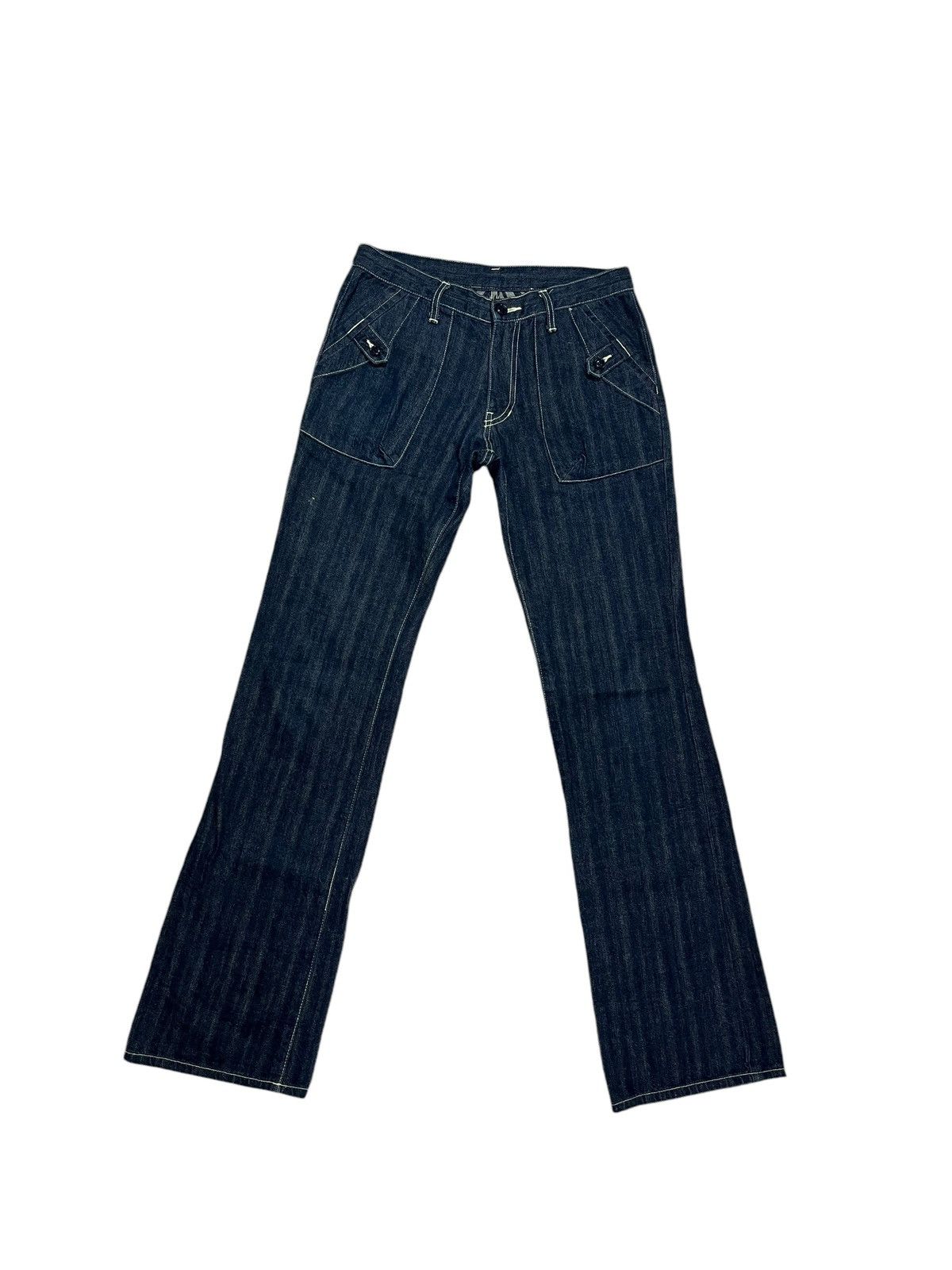 Boycott BOYCOTT JAPANESE BRAND FLARE JEANS Size US 31 - 1 Thumbnail