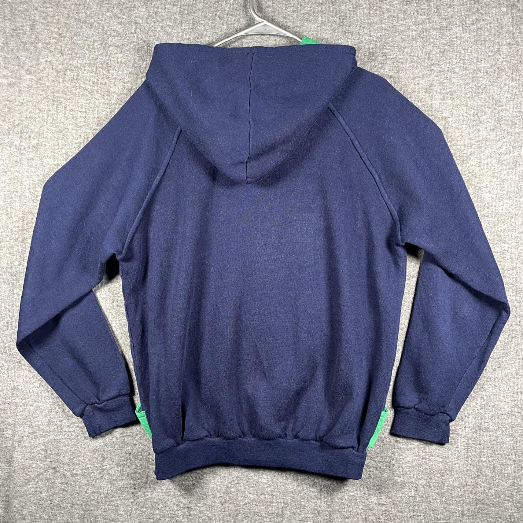 Vintage VINTAGE Connolly Hoodie Mens XL Blue Ireland Graphic Made in Ireland 80s Size US XL / EU 56 / 4 - 3 Thumbnail