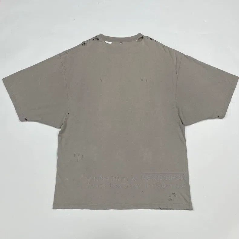 Balenciaga Balenciaga Gray blurred mosaic letter logo worn-out ripped Size US S / EU 44-46 / 1 - 2 Thumbnail