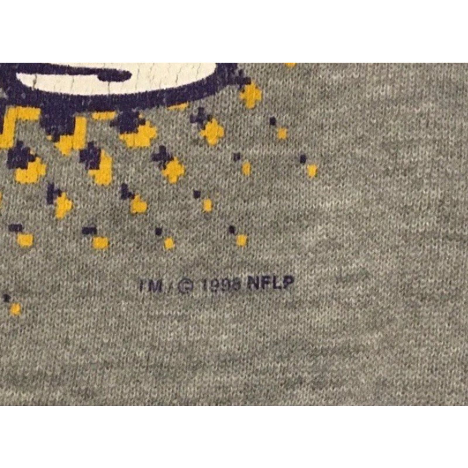 NFL Vtg 90s Minnesota Vikings Purple Pride Sweatshirt Hoodie L Mens Gray NFL Football Pullover Size US L / EU 52-54 / 3 - 3 Thumbnail