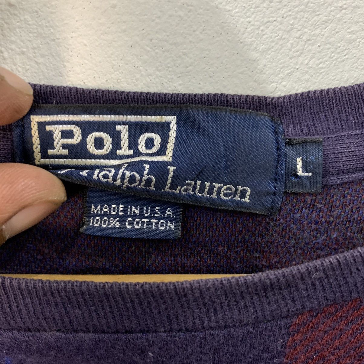 Polo Ralph Lauren 90s Polo Ralph Laurent Vintage Sweatshirt Size US L / EU 52-54 / 3 - 4 Thumbnail