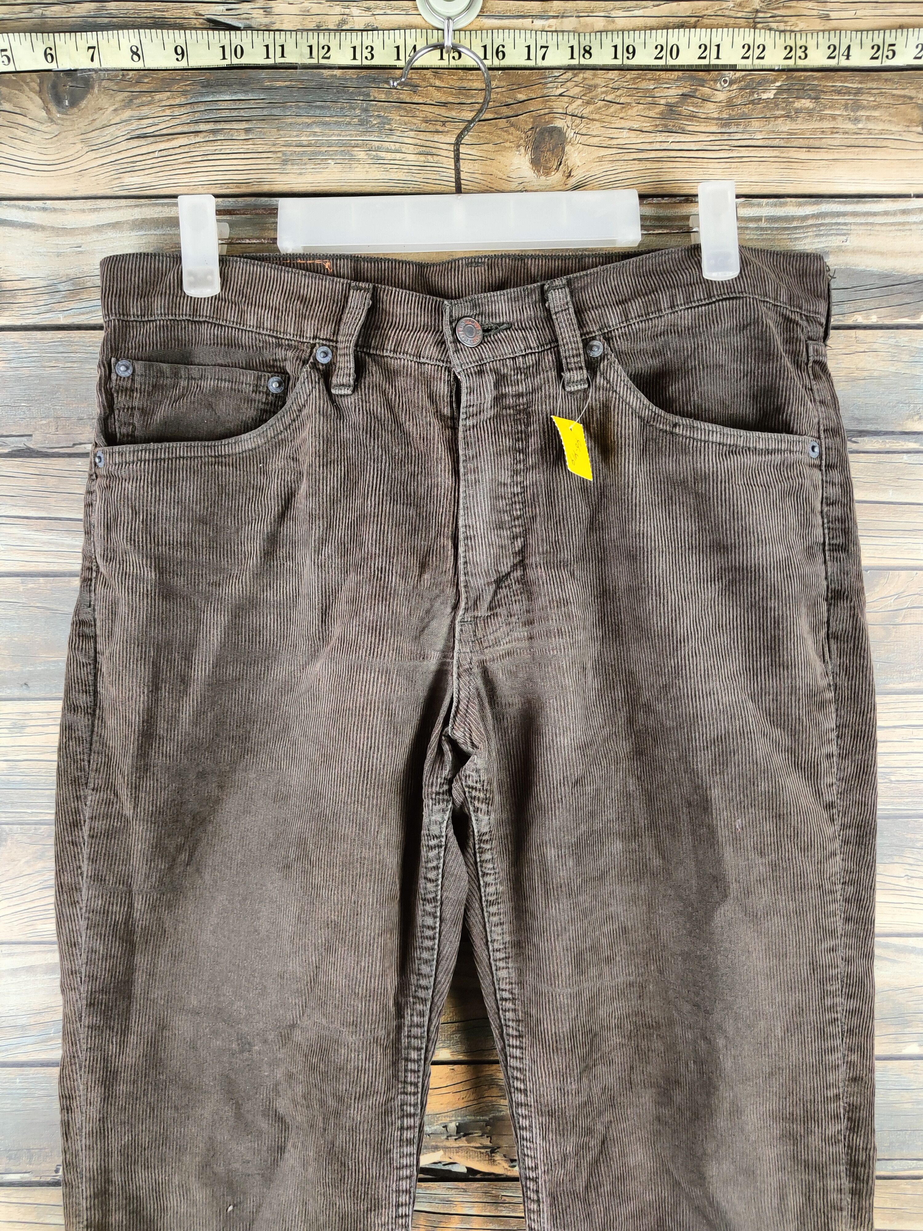 Levi's DL Levi's Brown Multipocket Corduroy Pants #46-419 Size US 32 / EU 48 - 2 Thumbnail