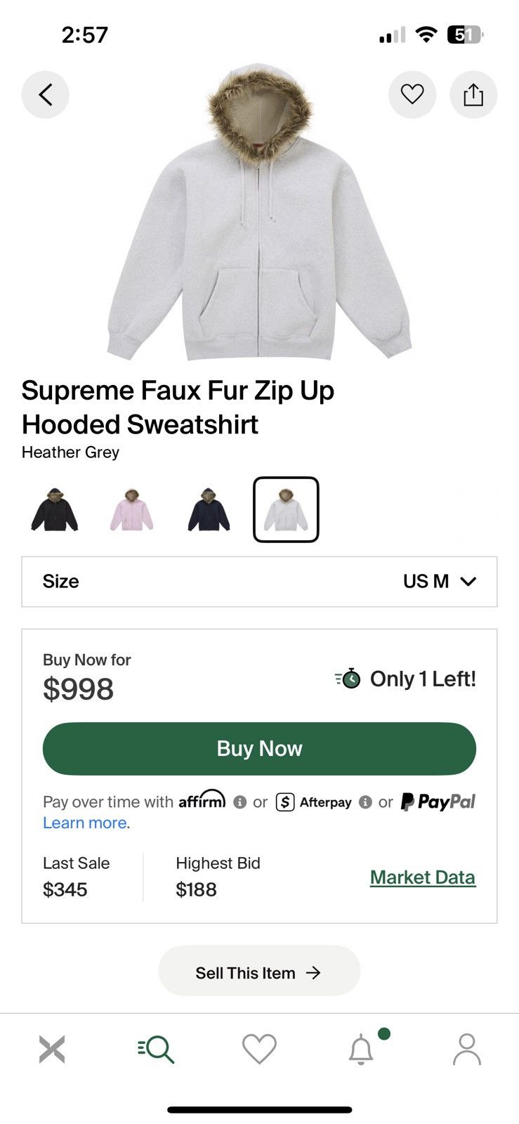 Supreme Supreme fox fur zipup Size US L / EU 52-54 / 3 - 1 Thumbnail