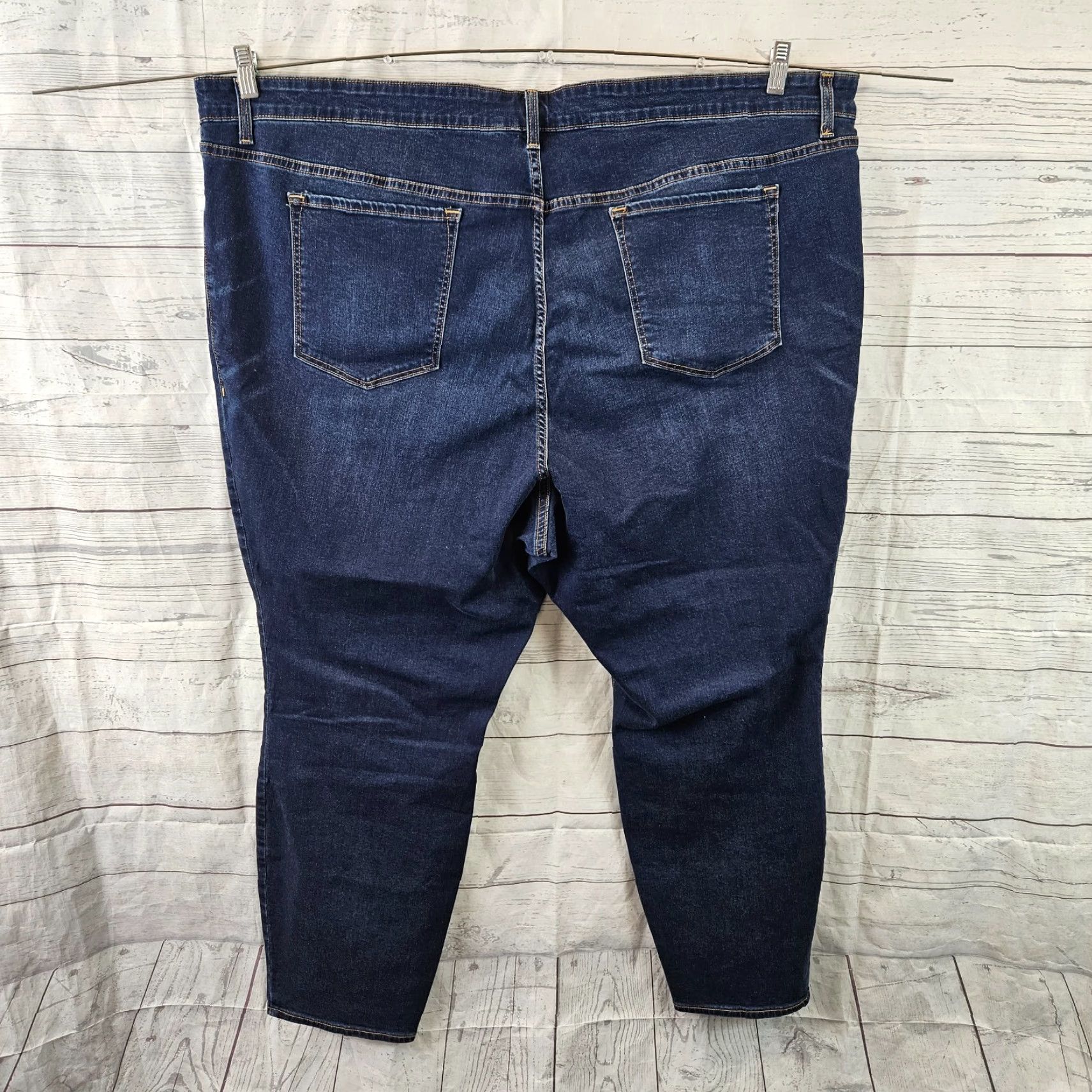 Old Navy VINTAGE Old Navy Skinny Jeans Womens 30 Blue High Rise Rockstars Size 30" / US 8 / IT 44 - 3 Thumbnail