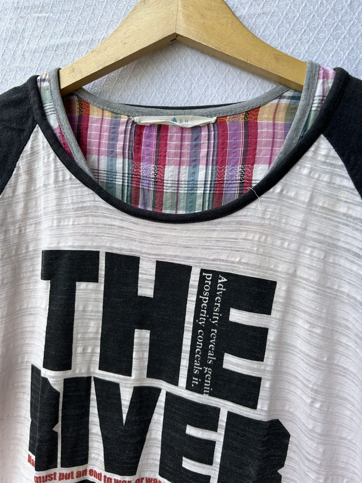 If Six Was Nine Double layers quash style poem shirt Size US M / EU 48-50 / 2 - 5 Thumbnail
