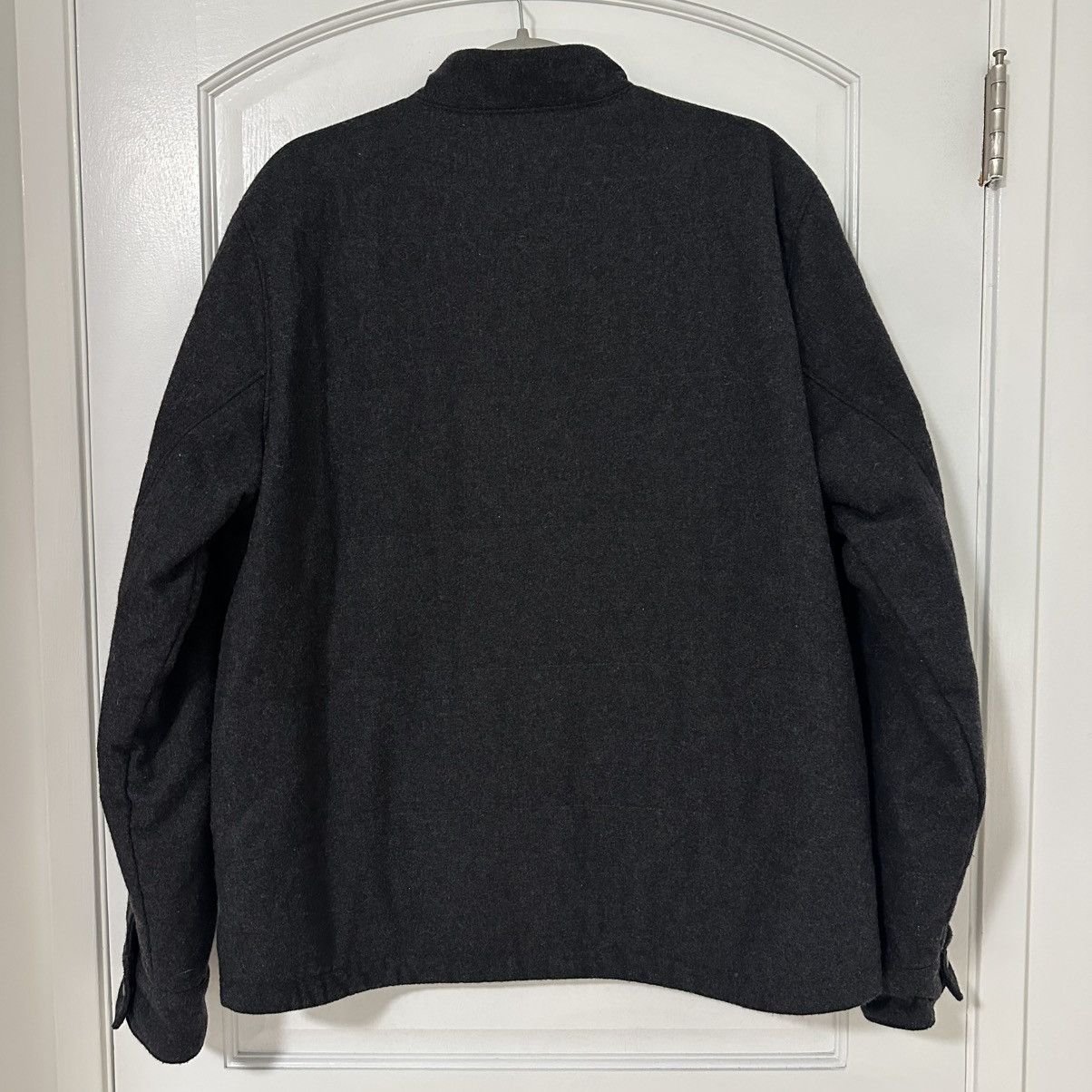 Patagonia Patagonia Recycled Wool Insulated Bomber Jacket, Forge Grey Size US L / EU 52-54 / 3 - 4 Thumbnail