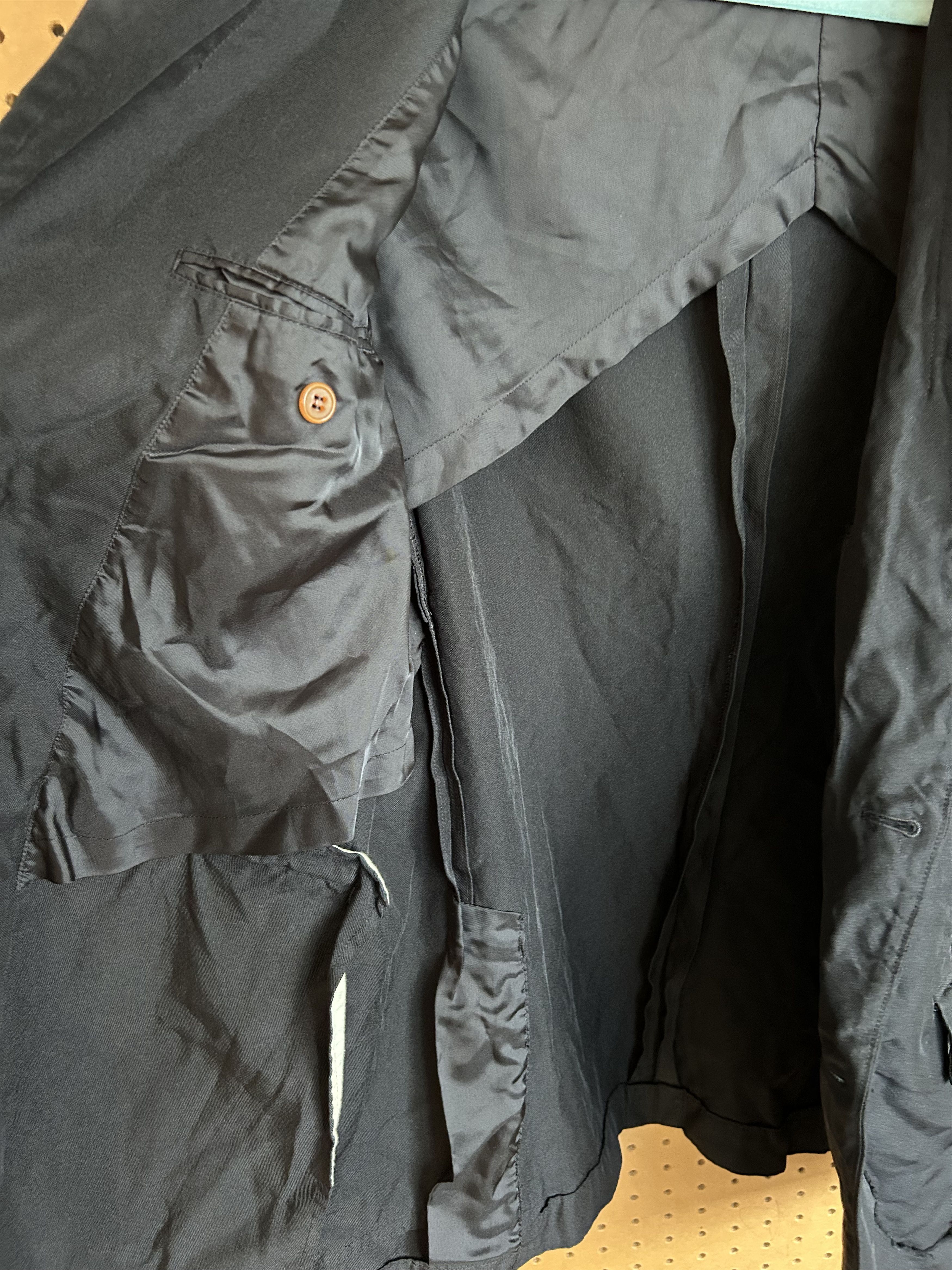 Comme des Garcons Homme Deux COMME des GARCONS HOMME DEUX Poly jacekt Size US XL / EU 56 / 4 - 6 Thumbnail