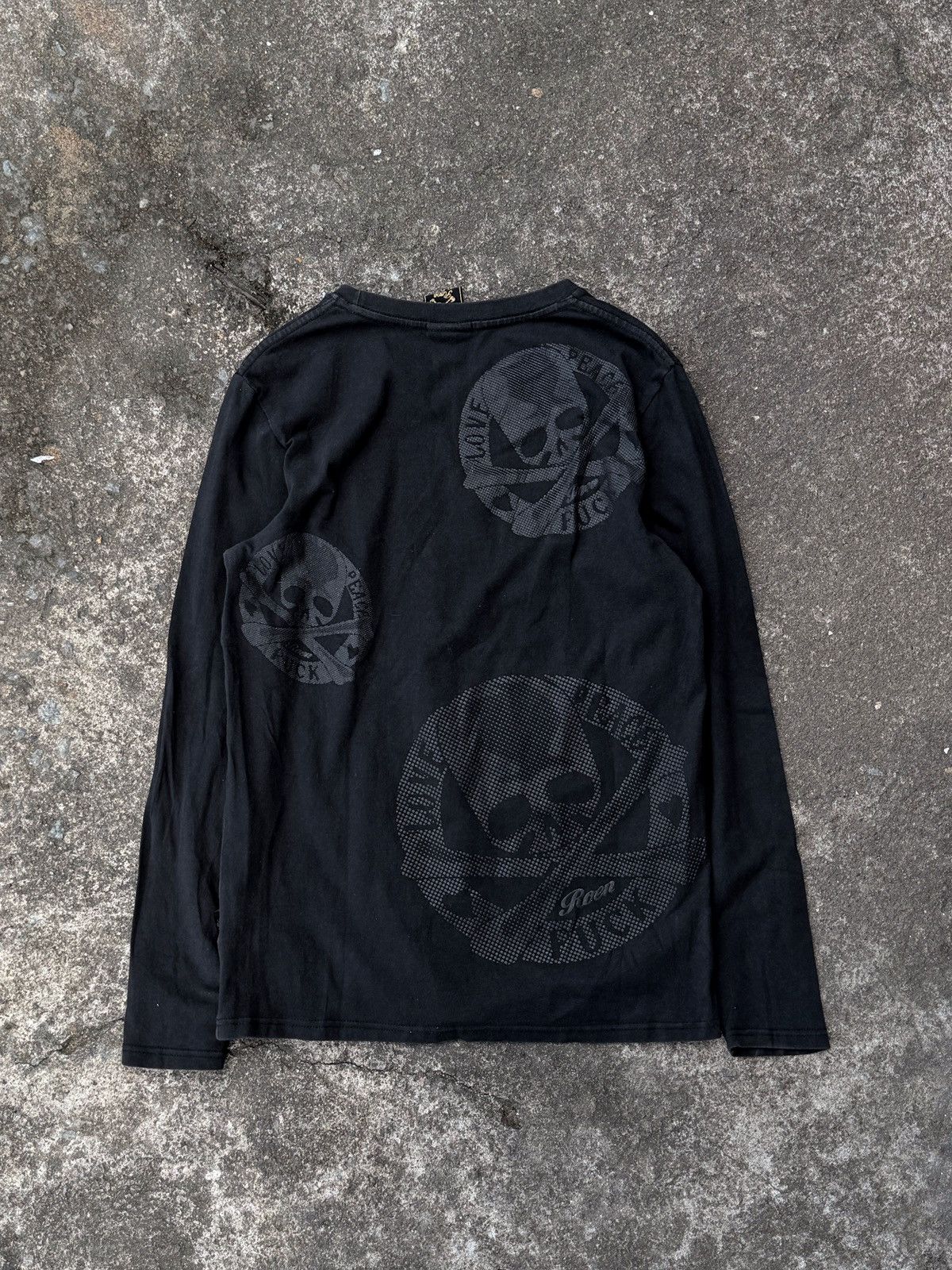Roen Japanese Skull Roen Long Sleeve Ifsixwasnine Size US L / EU 52-54 / 3 - 1 Thumbnail