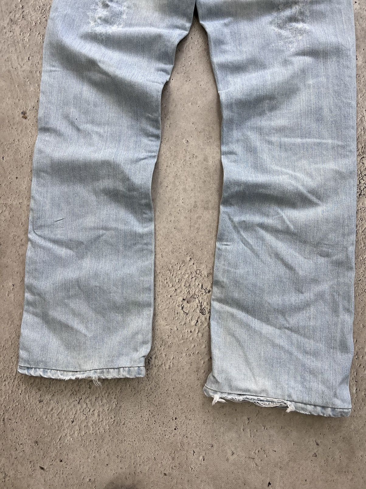 Japanese Brand × Vintage Vintage Distressed Denim Pants Cavalli Style Jeans Size US 30 / EU 46 - 8 Thumbnail