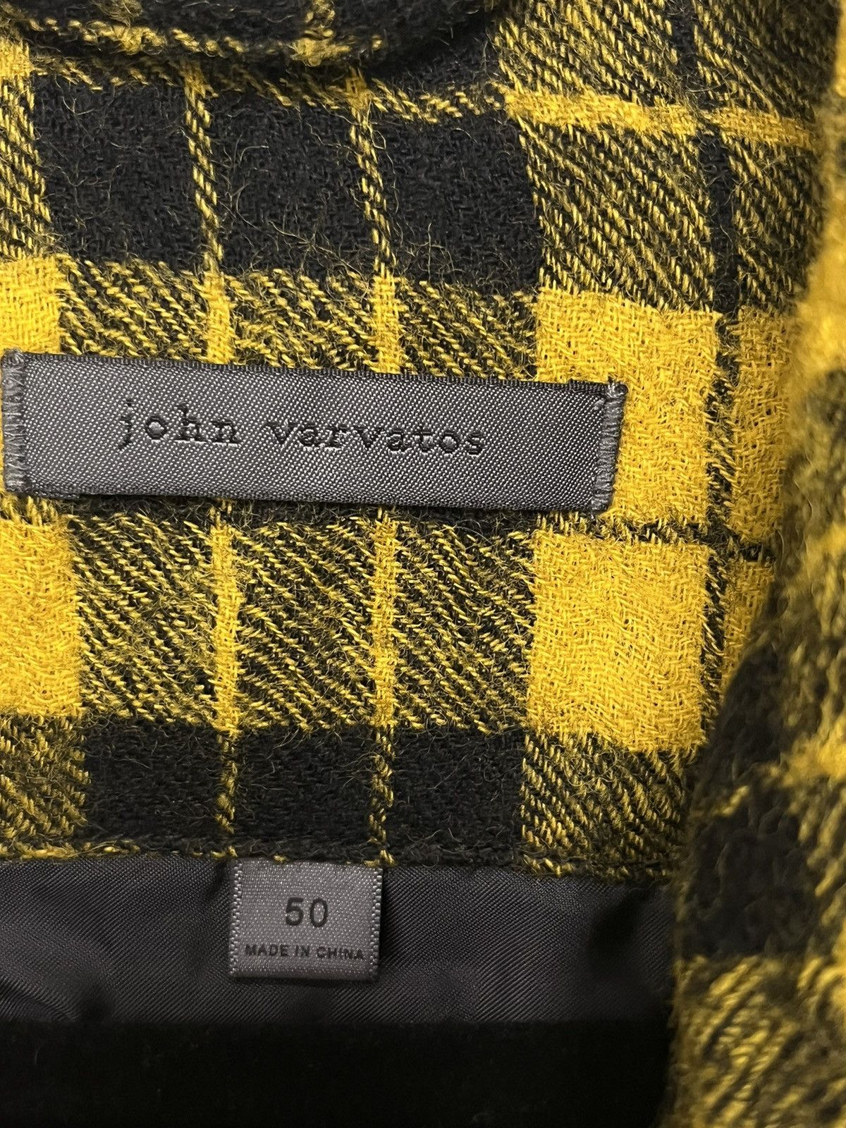 John Varvatos Searcy Plaid Blouson Wool Jacket. 50 Size US M / EU 48-50 / 2 - 12 Thumbnail