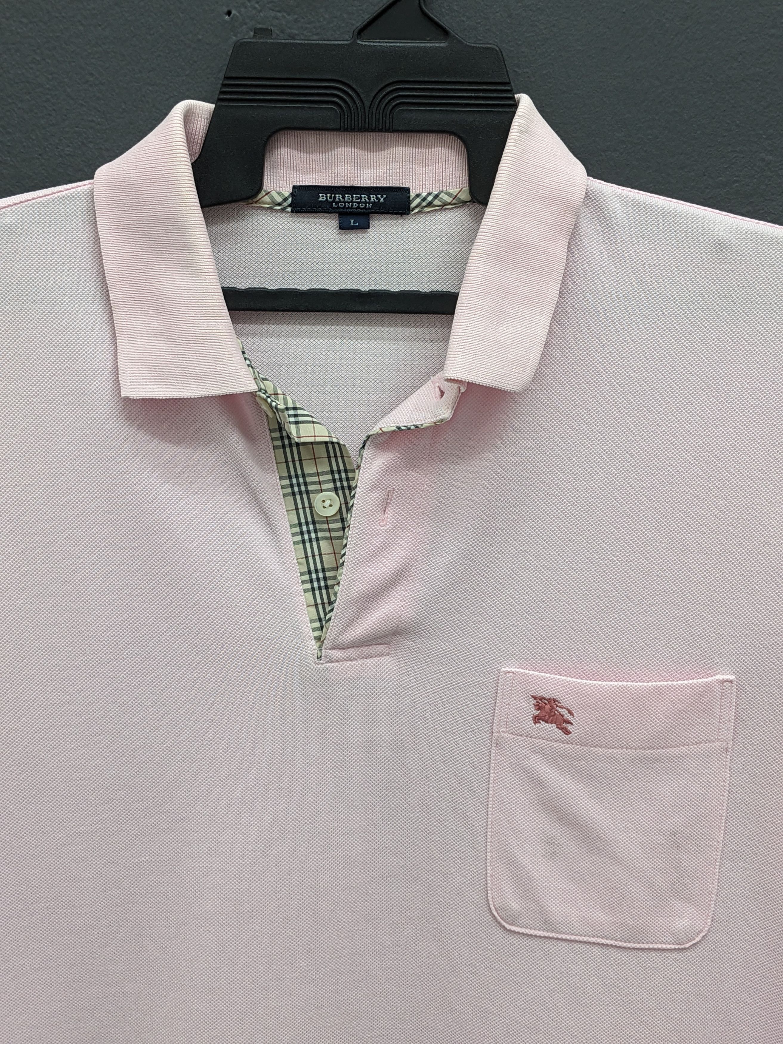 Burberry BURBERRY POLO SHIRT Size US L / EU 52-54 / 3 - 3 Thumbnail