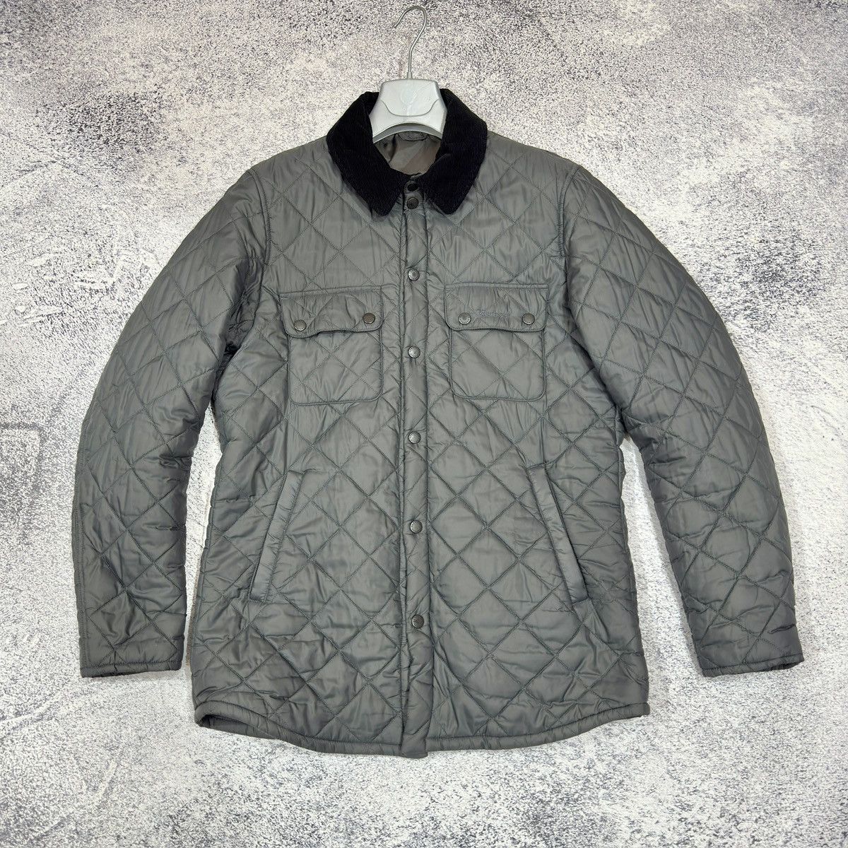 Barbour Akenside Mens Quilted Jacket M size