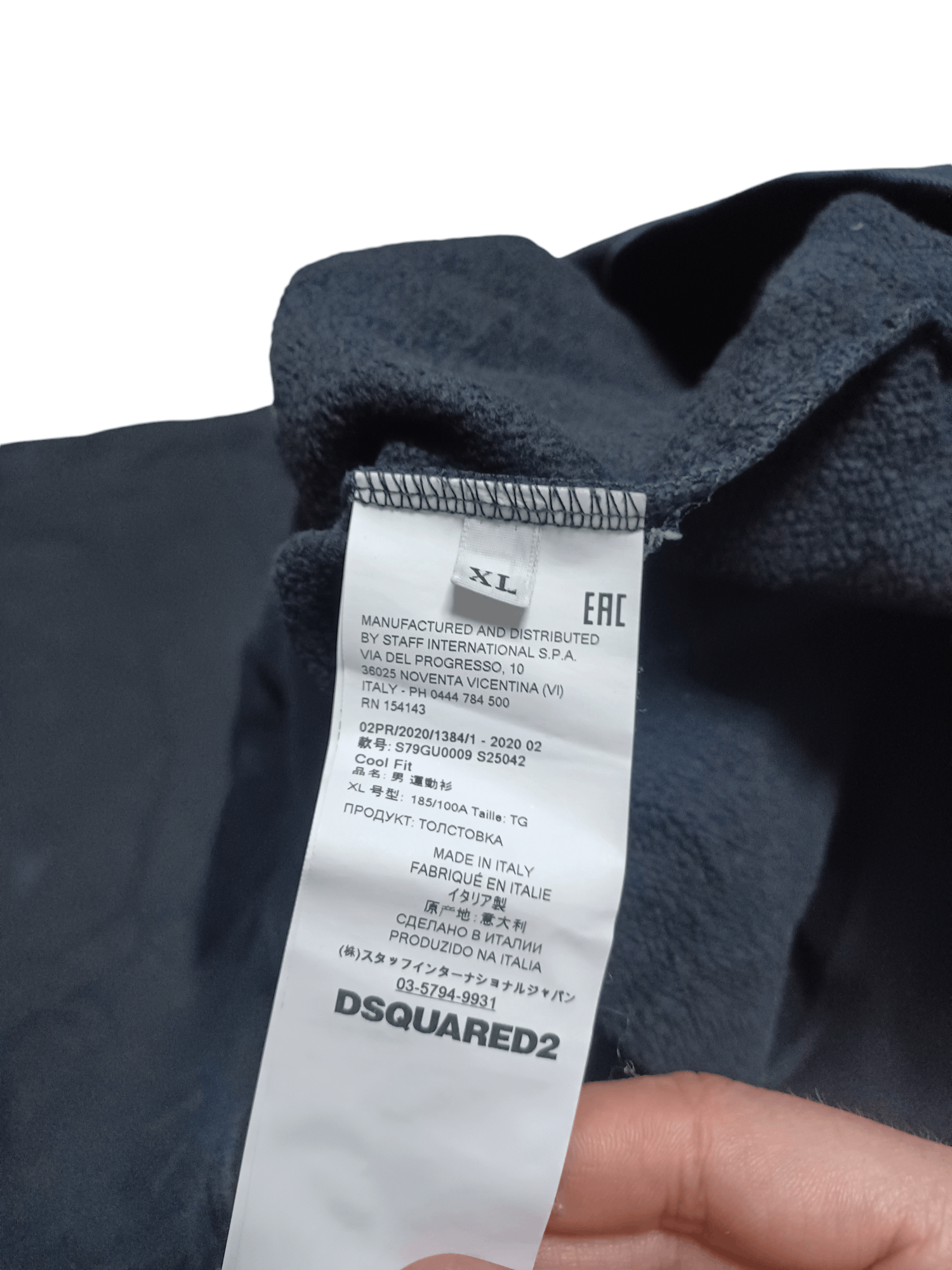 Dsquared2 DSQUARED2 ICON MADE IN ITALY LUXURY SWEATSHIRT Size US XL / EU 56 / 4 - 5 Thumbnail