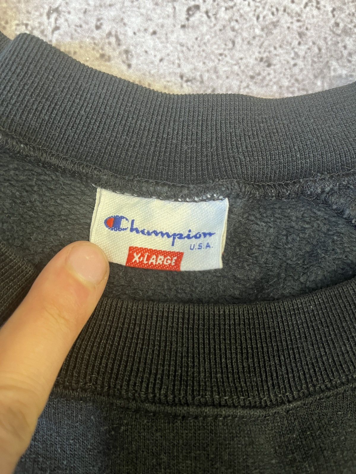 Champion × Vintage CHAMPION USA VINTAGE SWEATSHIRT Size US XL / EU 56 / 4 - 4 Thumbnail