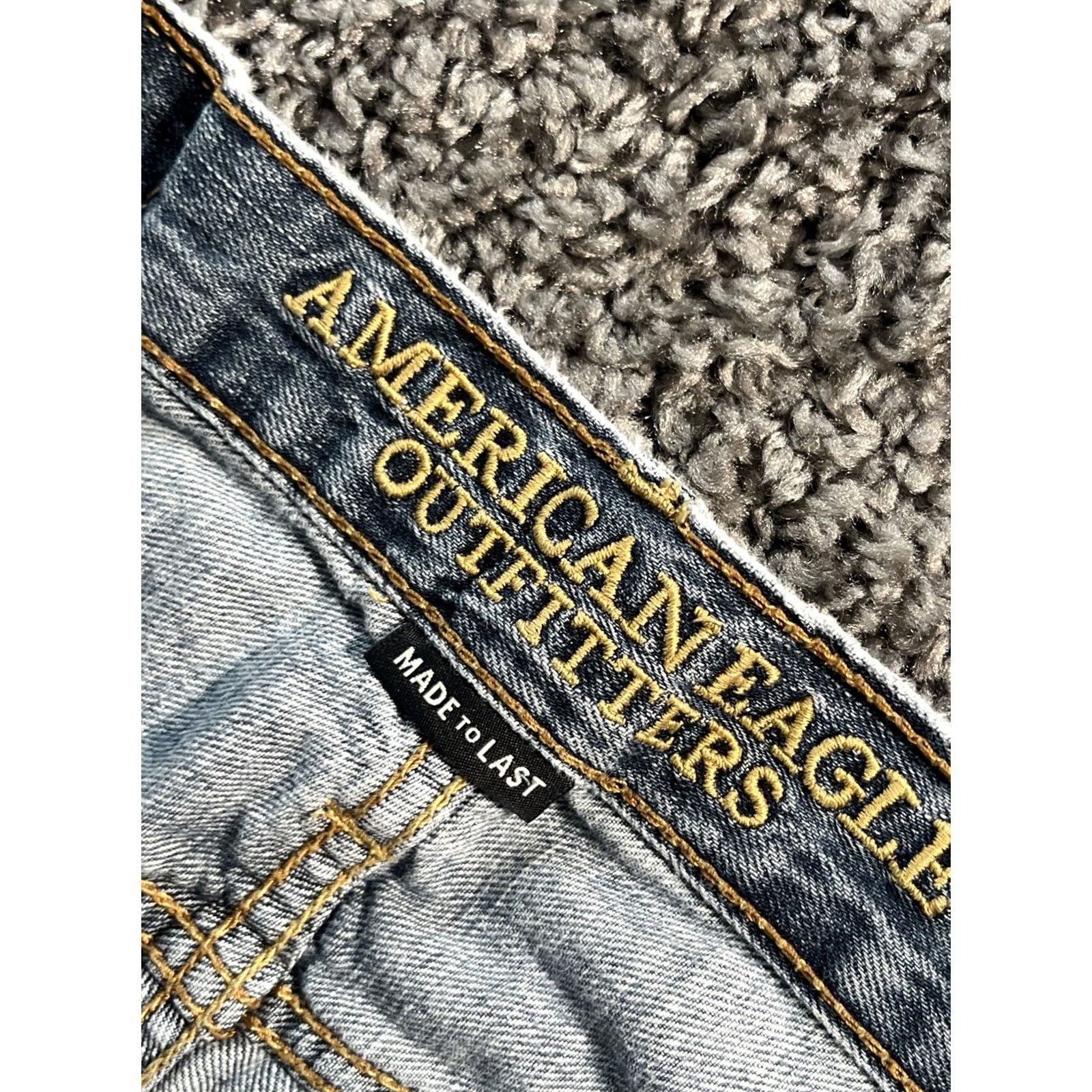 American Eagle Outfitters American Eagle Outfitters Jeans Men 28x28 Distressed Straight Denim Blue 5-Pocket Regular Inseam 28 Size US 28 / EU 44 - 5 Thumbnail