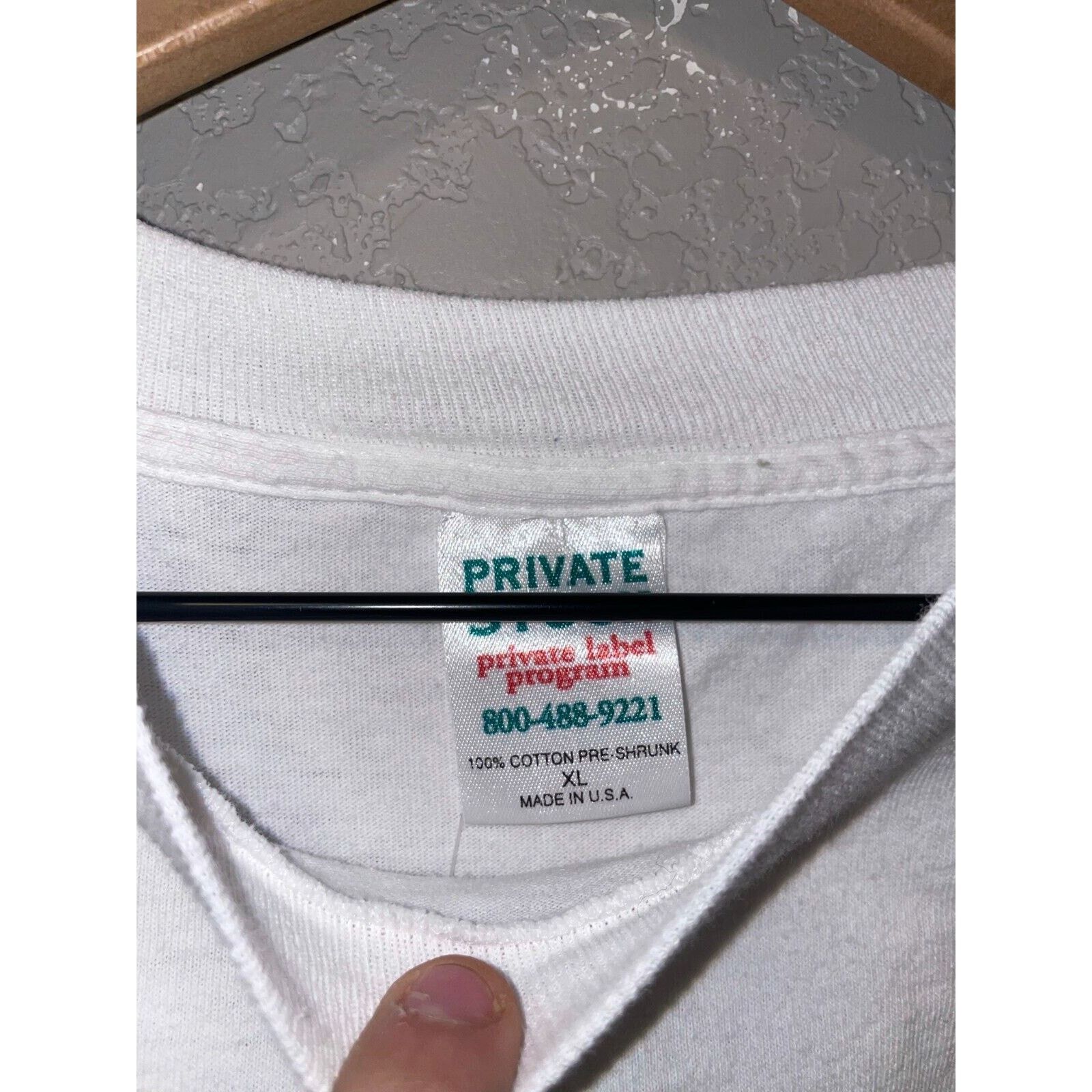 Vintage Vintage Private Stock Shirt Label Program Wholesale 90s XL Size US XL / EU 56 / 4 - 5 Thumbnail