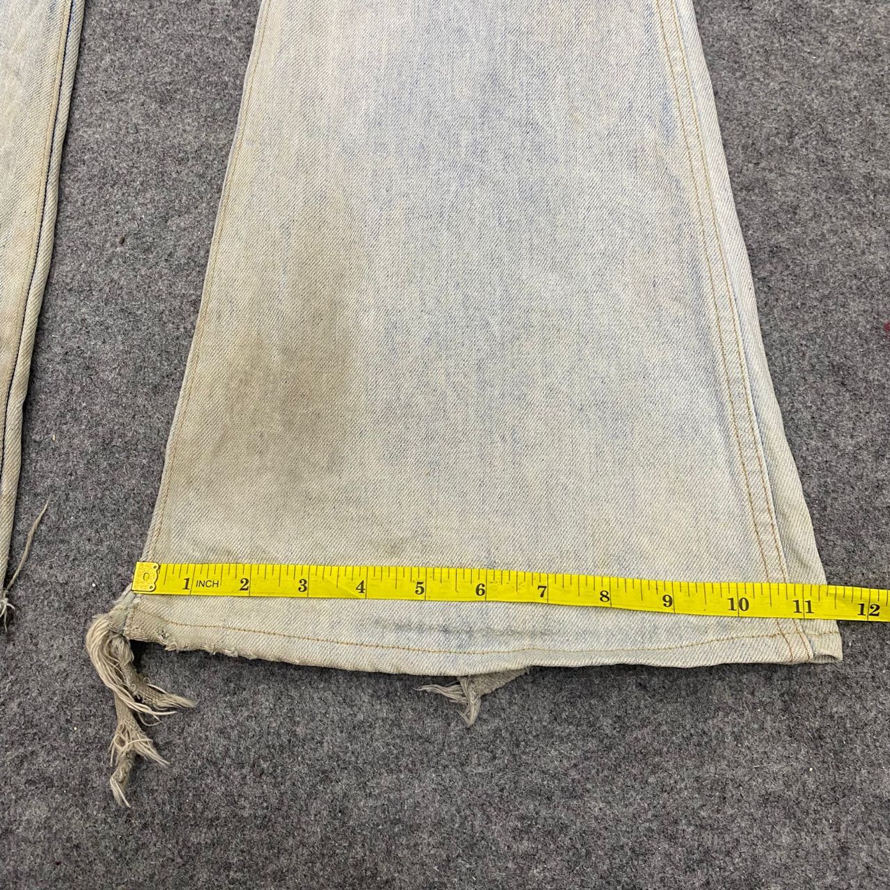 Big John 💥Best Offer💥Vintage Big John Bootcut Distressed Denim Size US 32 / EU 48 - 7 Thumbnail