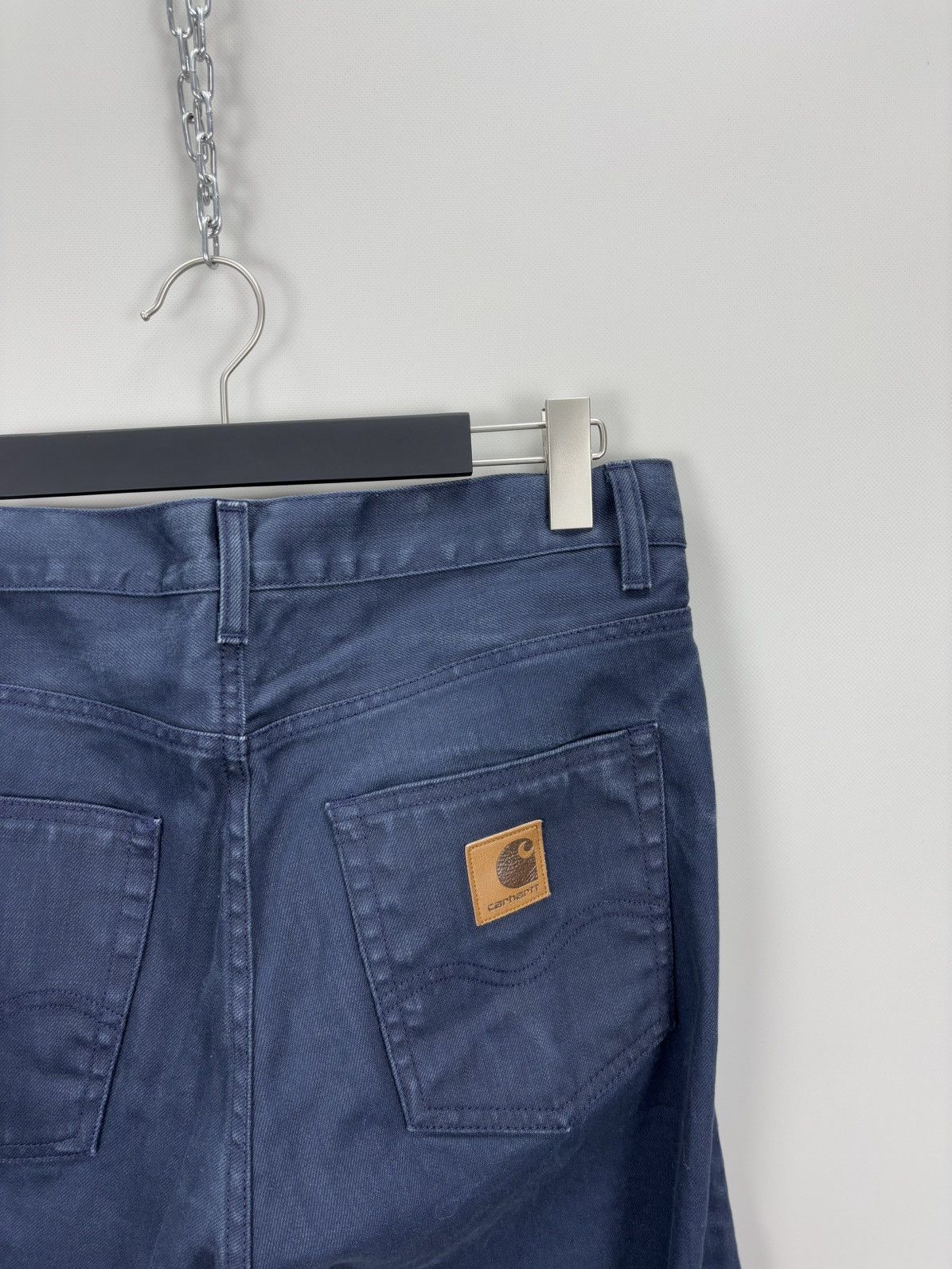Carhartt Mens jeans Carhartt Size 32x32 Color Blue Size US 32 / EU 48 - 7 Thumbnail